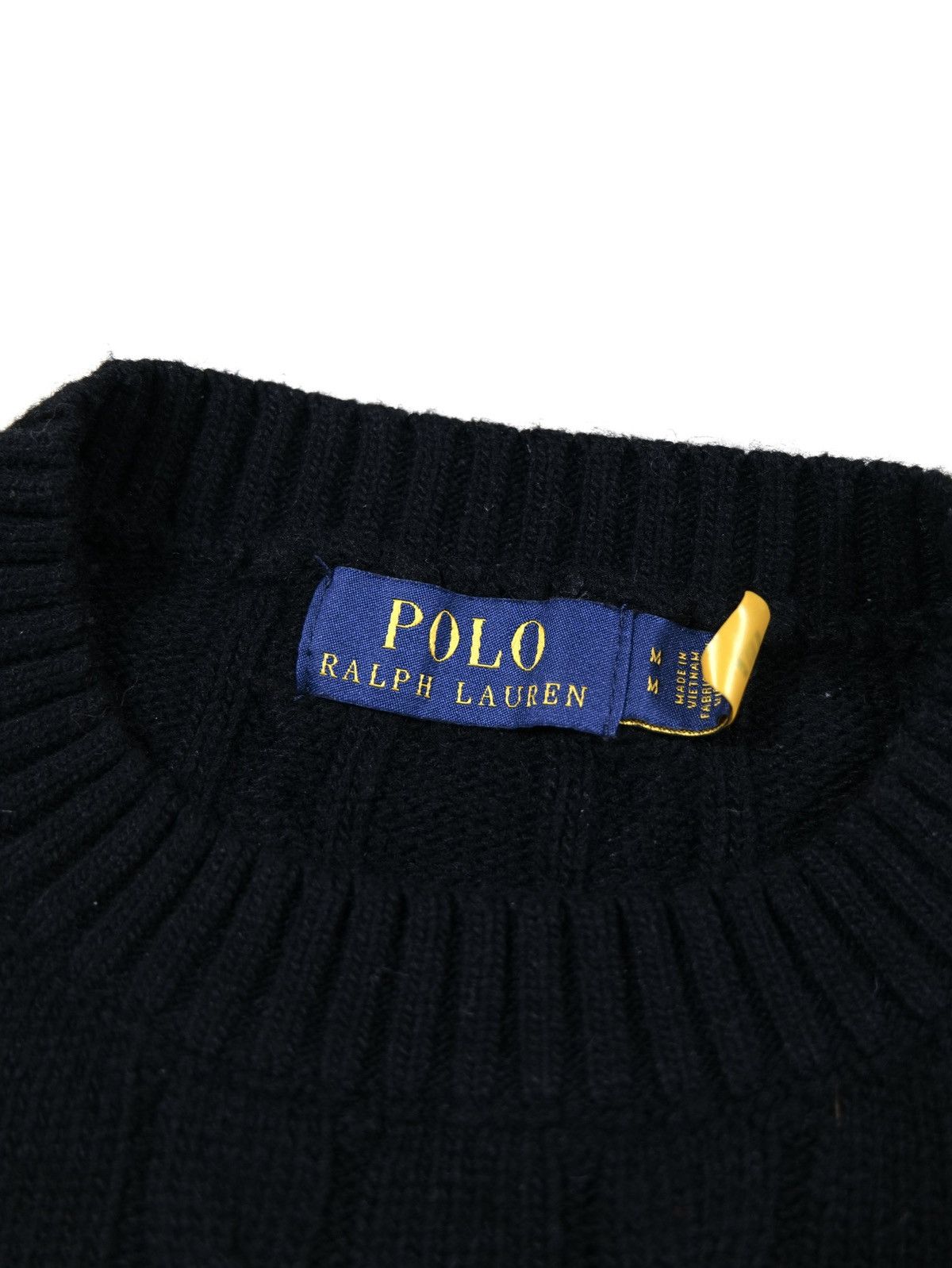 Polo Ralph Lauren Ralph Lauren Cable Knit Sweater black Size US M / EU 48-50 / 2 - 7 Thumbnail