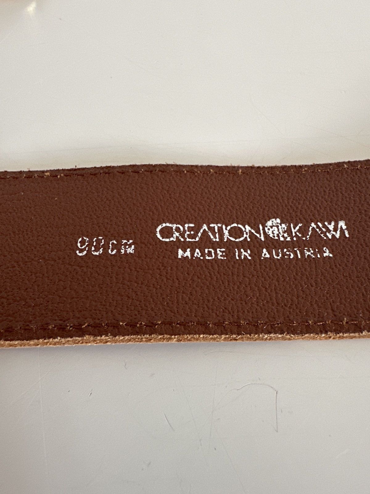Vintage Brown and gold belt Size ONE SIZE - 7 Thumbnail