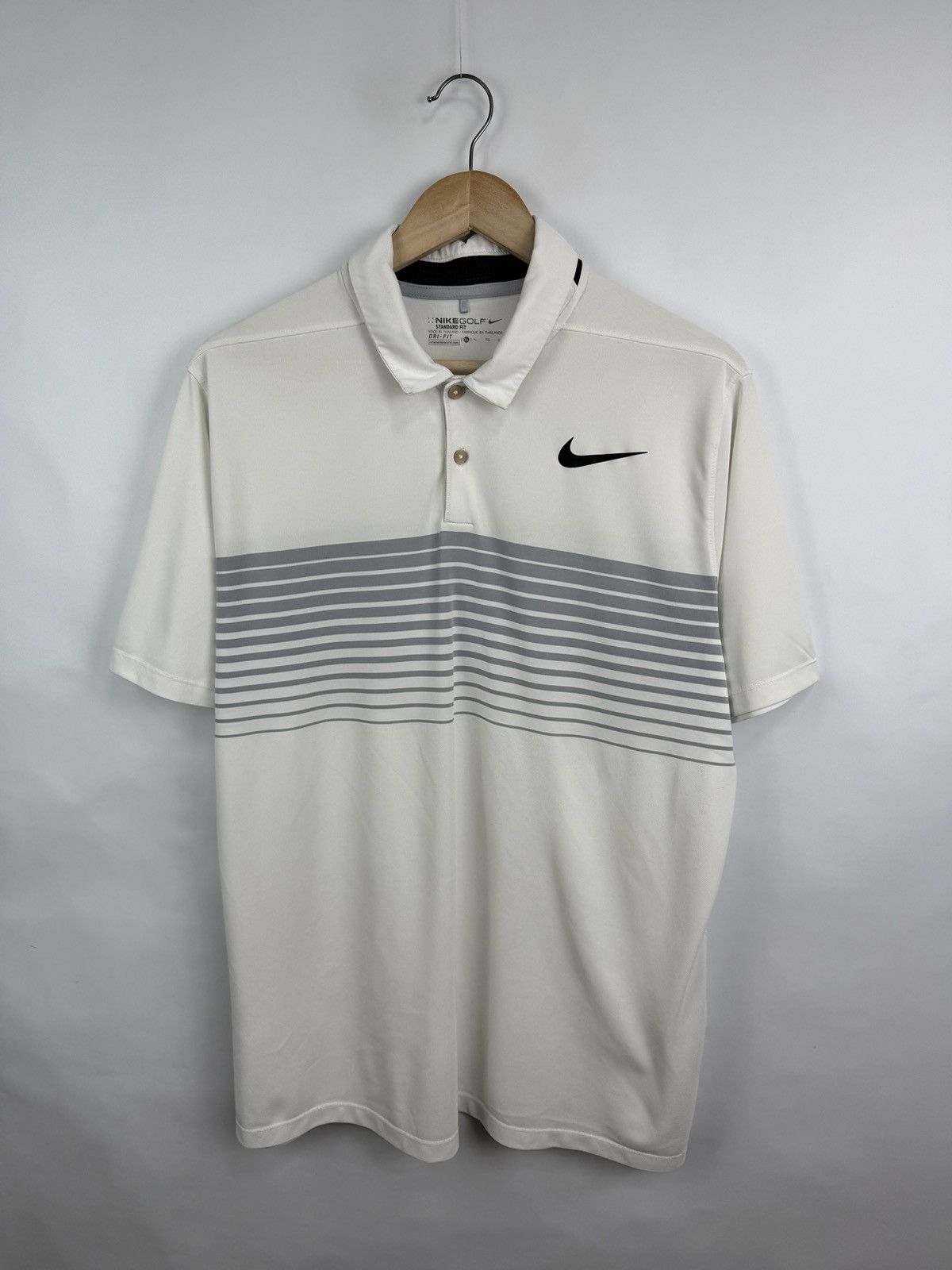 Nike × Tiger Woods 🇺🇸 Nike Golf Standard Fit Polo T-Shirt Dri Fit Rare Retro Y2K Size US XL / EU 56 / 4 - 3 Thumbnail