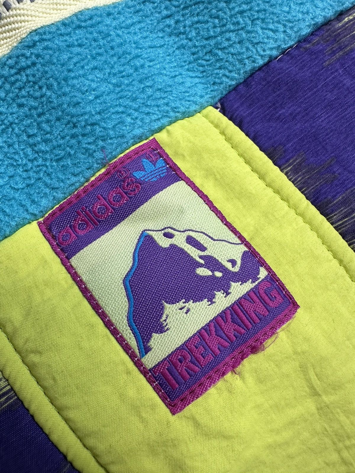 Adidas Vintage Adidas polarlite Trekking fleece Streetwear 90 rare Size US M / EU 48-50 / 2 - 5 Thumbnail