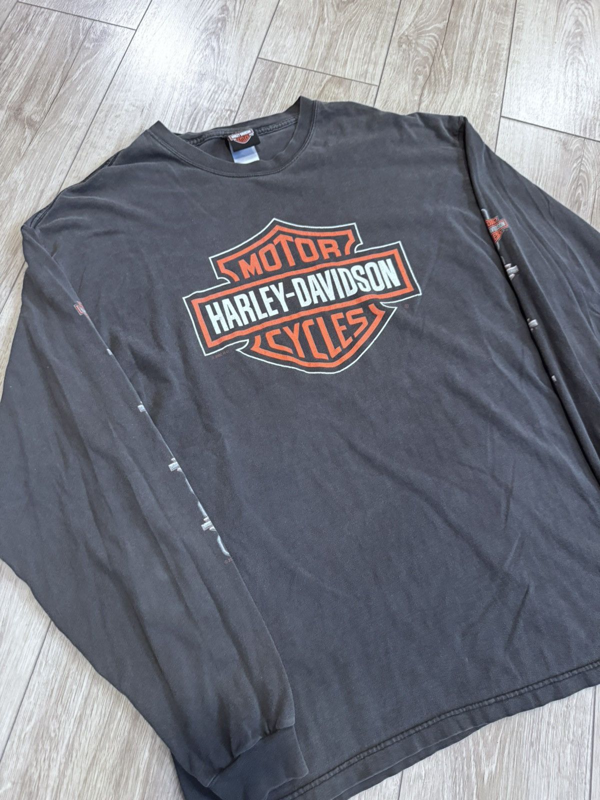 Harley Davidson Vintage Harley Biker long sleeve Size US XXL / EU 58 / 5 - 3 Thumbnail