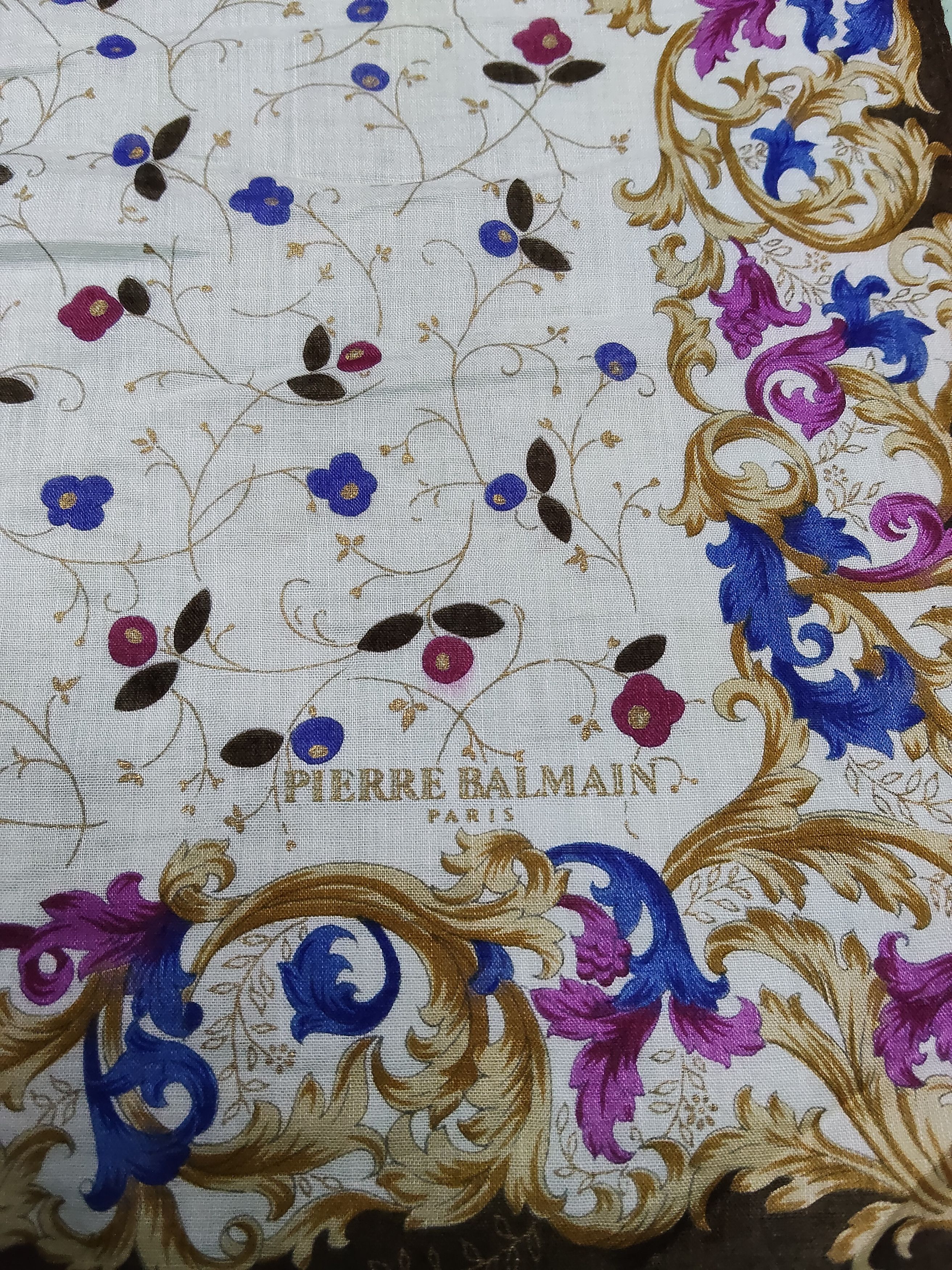 Pierre Balmain × Vintage vintage PIERRE BALMAIN PARIS handkerchief Size ONE SIZE - 3 Thumbnail