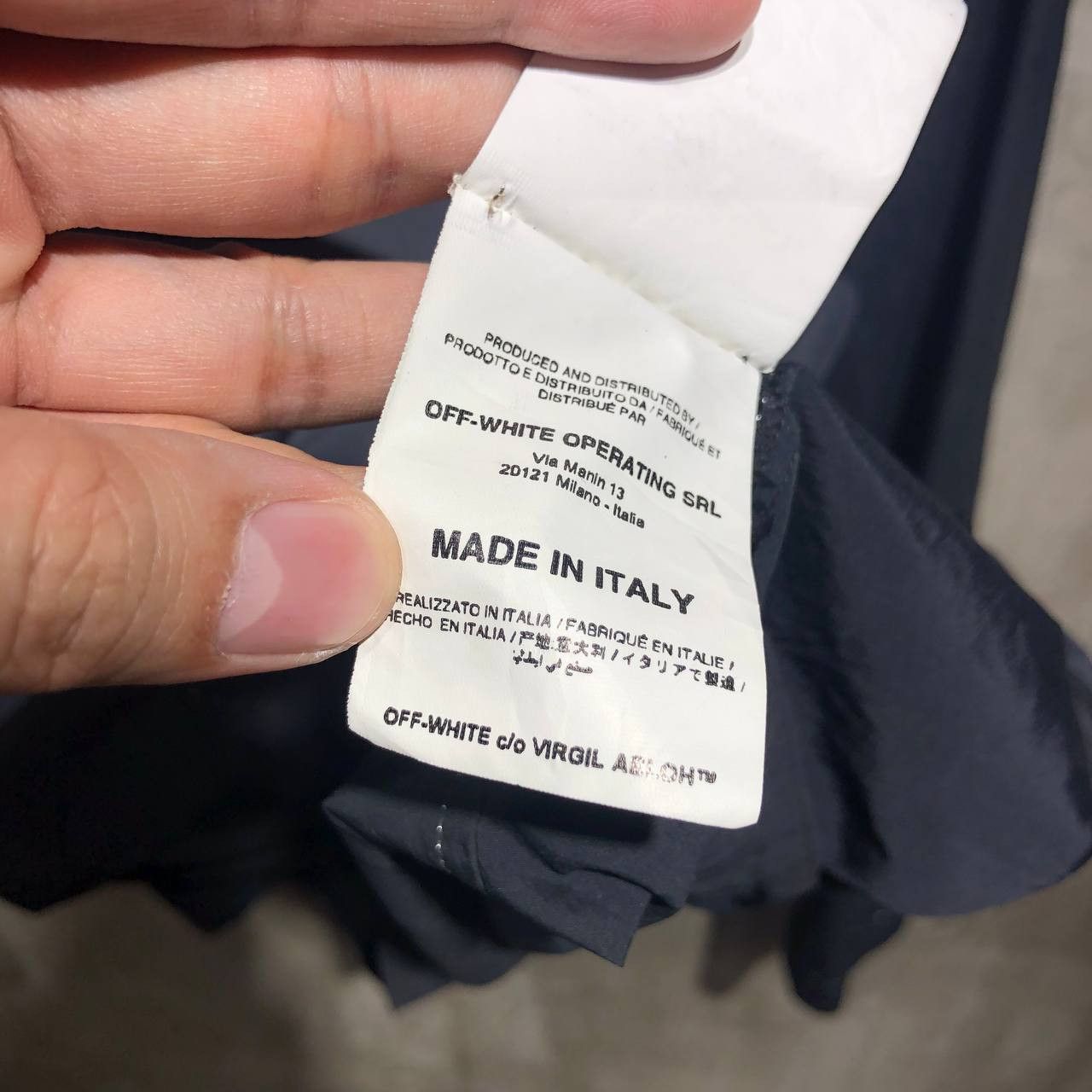 Off-White Off-white spell out logo nylon jacket Size S / US 4 / IT 40 - 16 Thumbnail