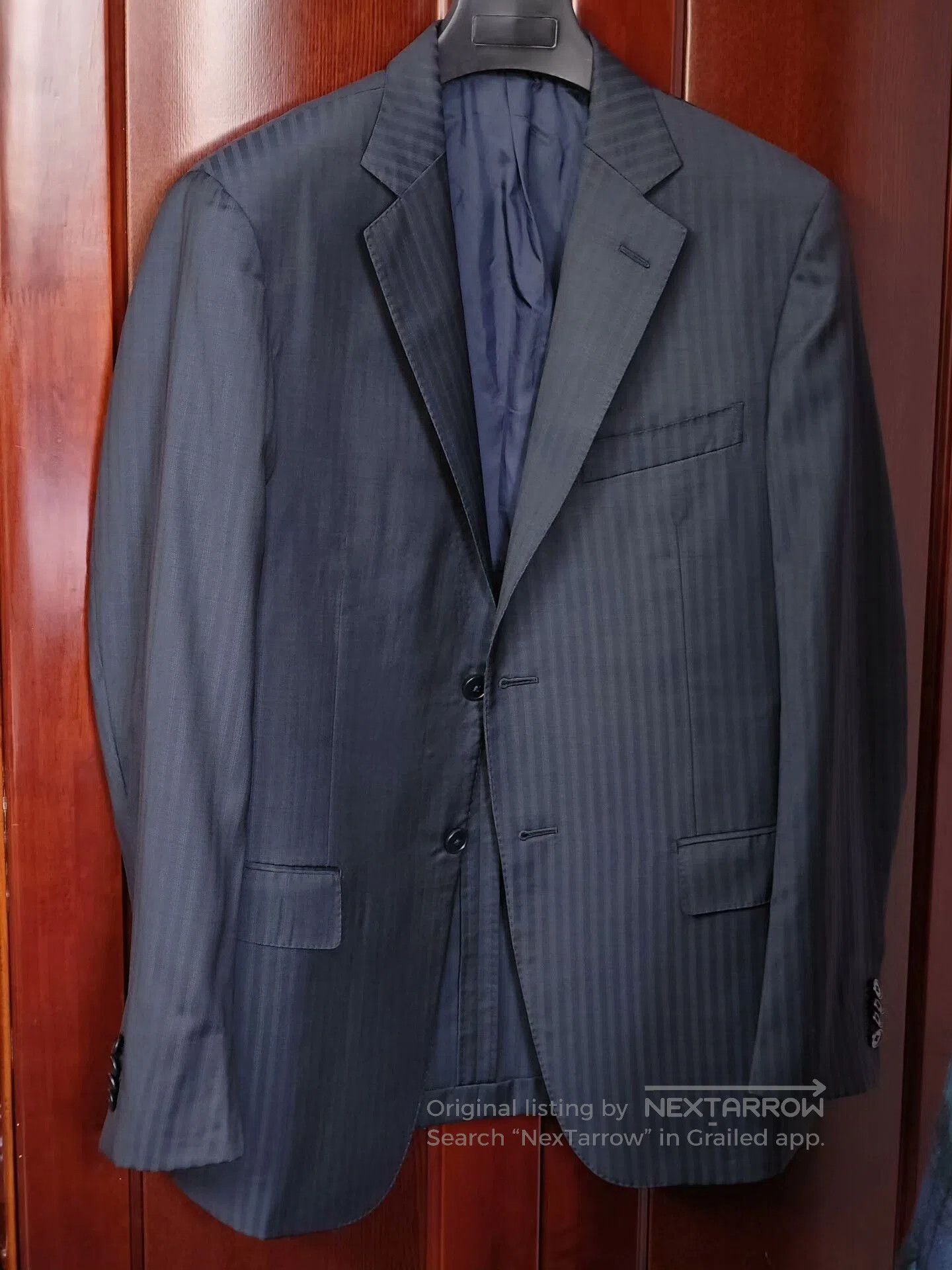 Ermenegildo Zegna Zegna Italian Wool Silk Blazer. Size US M / EU 48-50 / 2 - 1 Thumbnail