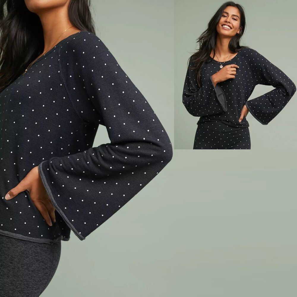 Sundry New Anthropologie Sundry Polka Dot Pullover Size 1 US S Size S / US 4 / IT 40 - 2 Thumbnail