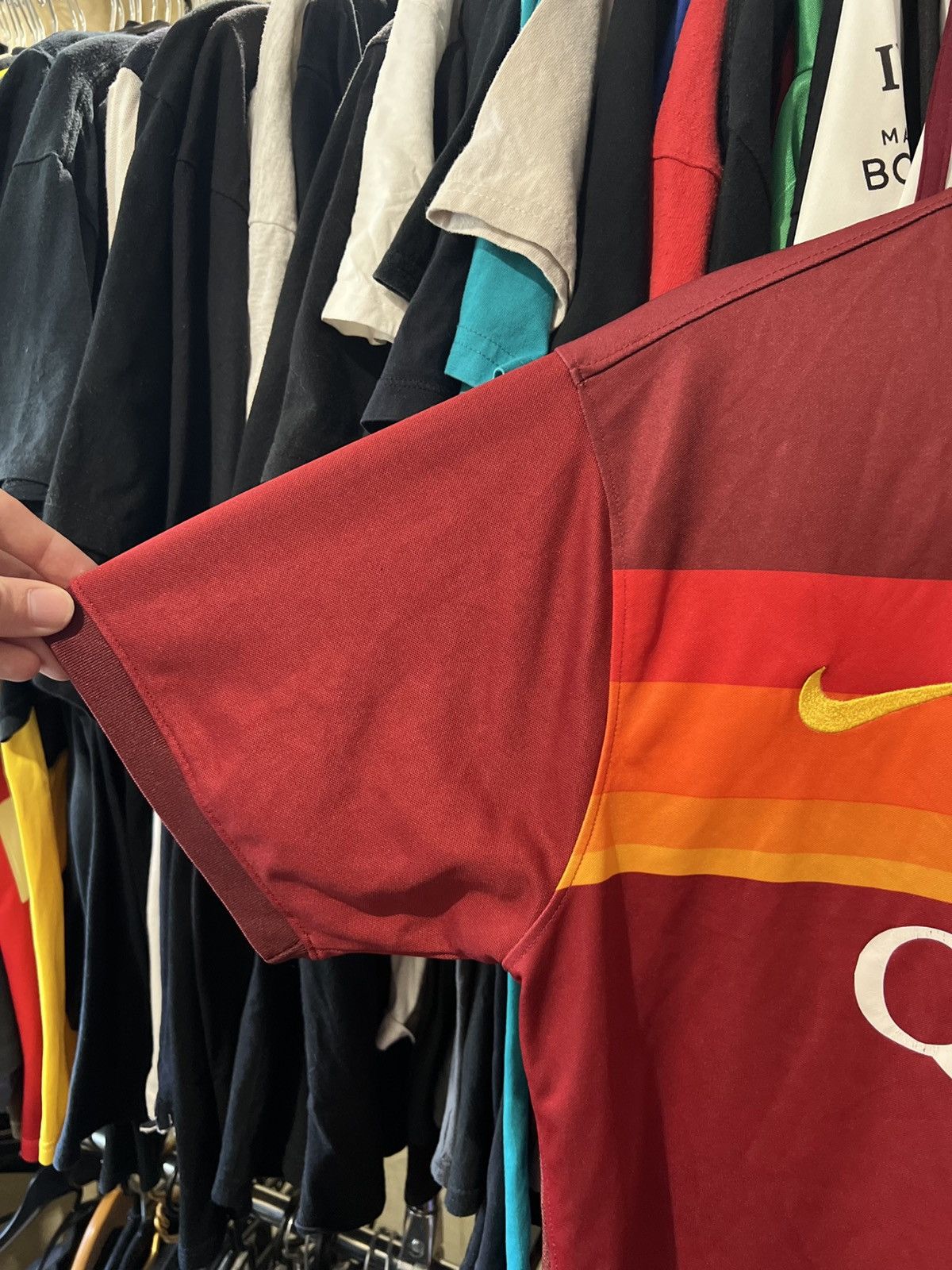 Nike 2020/2021 VINTAGE NIKE ROMA FC #4 BRYAN CRISTANTE STADIUM T Size US XL / EU 56 / 4 - 3 Thumbnail