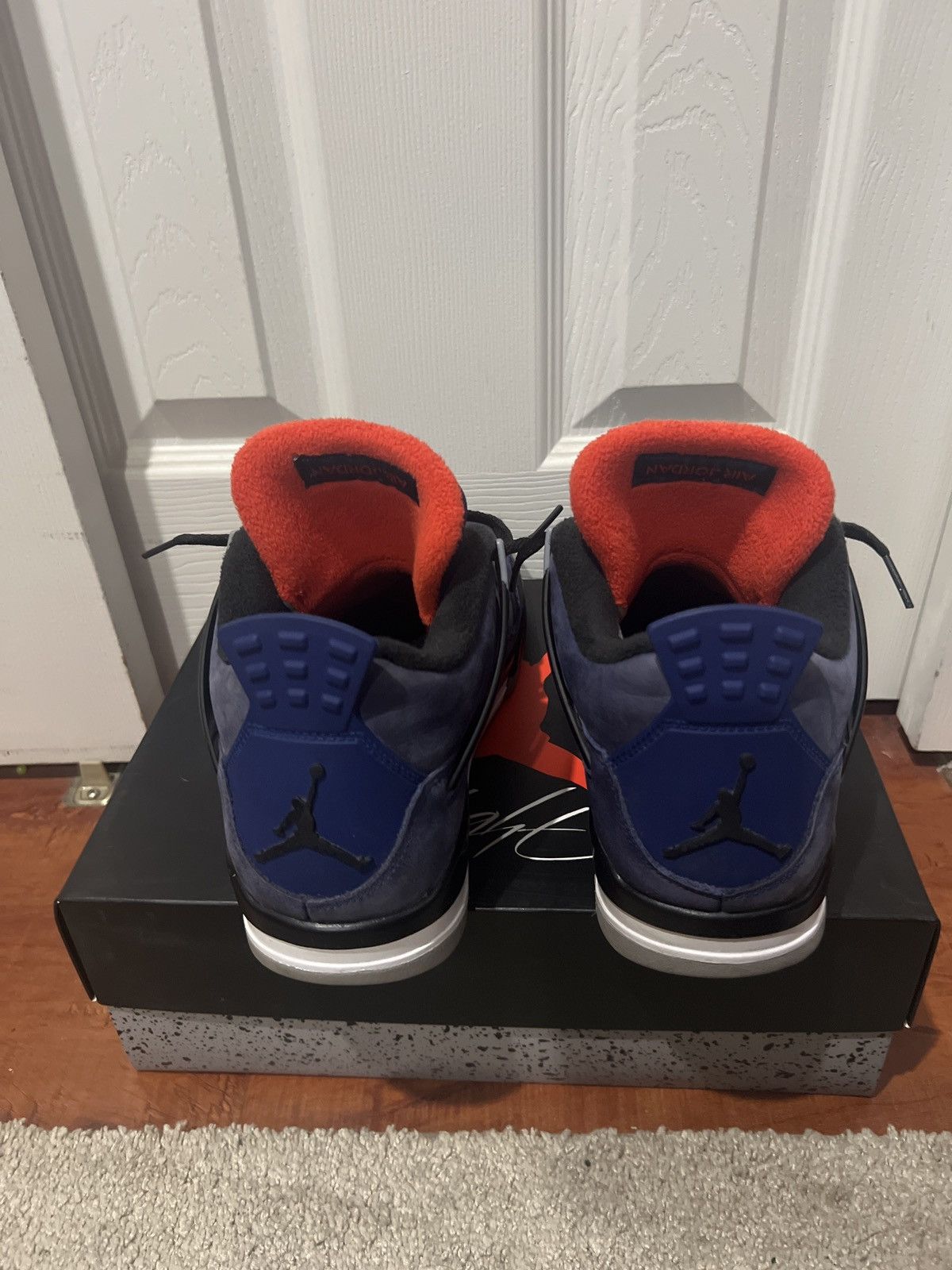 Jordan Brand × Nike Jordan 4 Retro Winterized Loyal Blue Size US 9.5 / EU 42-43 - 5 Thumbnail