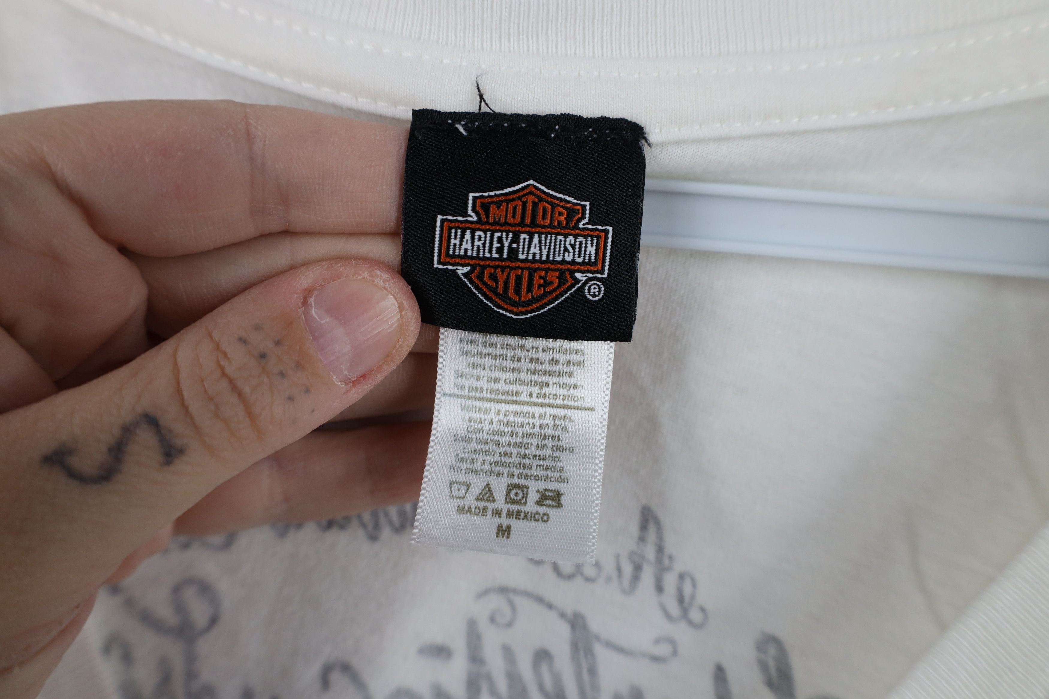 Harley Davidson Y2K Harley Davidson Sequin V-Neck Short Sleeve T-Shirt Size M / US 6-8 / IT 42-44 - 9 Thumbnail