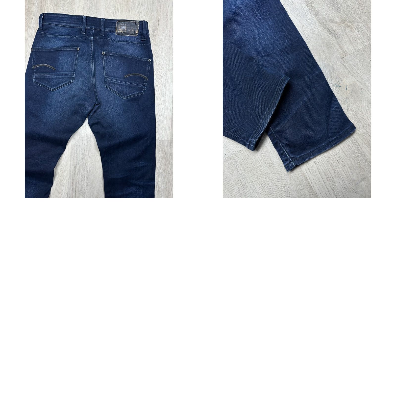 G-Star G Star Raw Mens Revend Super Slim Denim Jeans Size 33 Blue Slim Regular 33 in Inseam 78 cm 32 in Mens Jeans Size US 33 - 8 Thumbnail