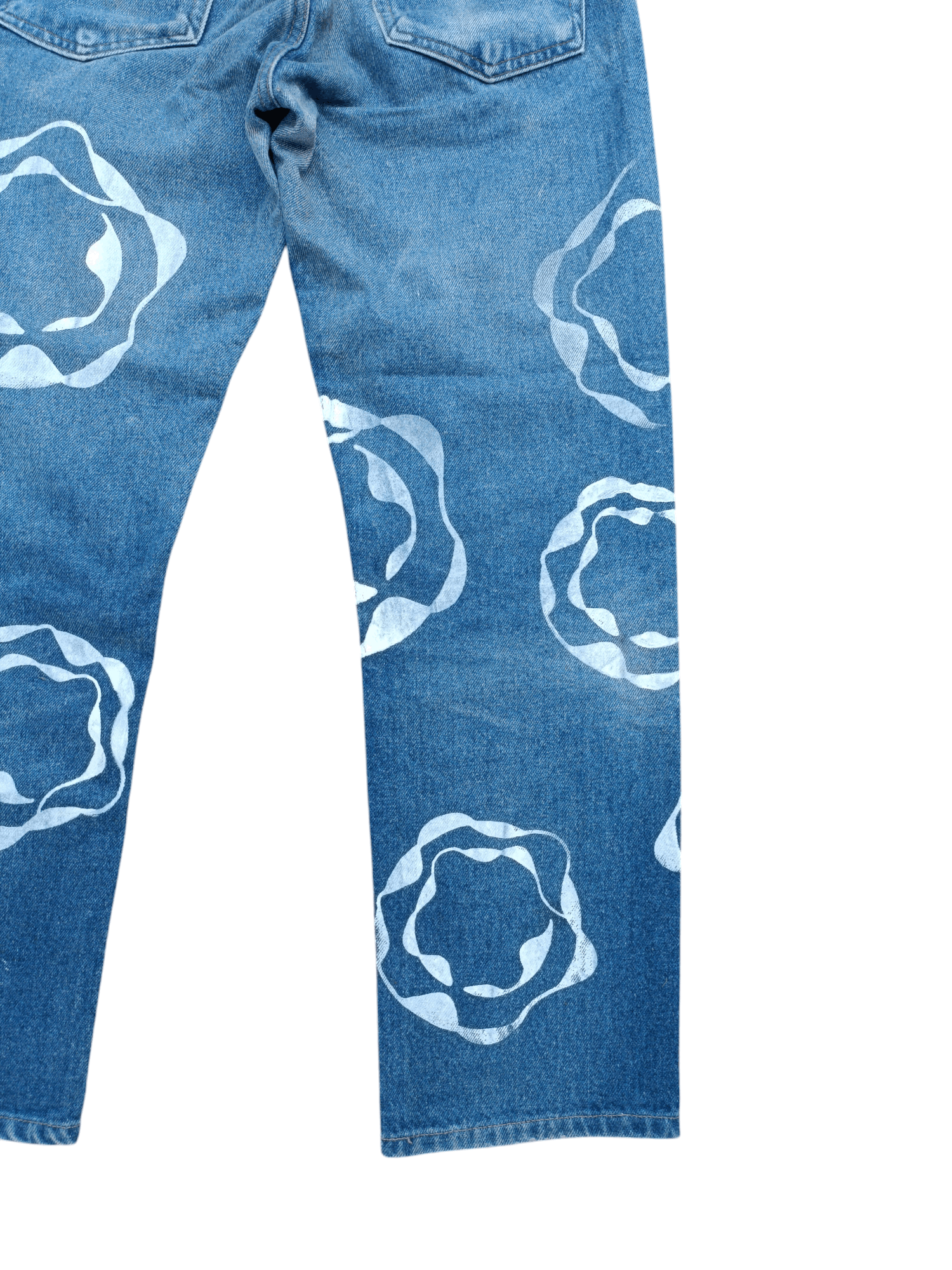 Hysteric Glamour Japan 🇯🇵 Liberto Big Tears Paint Design Denim Size US 30 / EU 46 - 3 Thumbnail