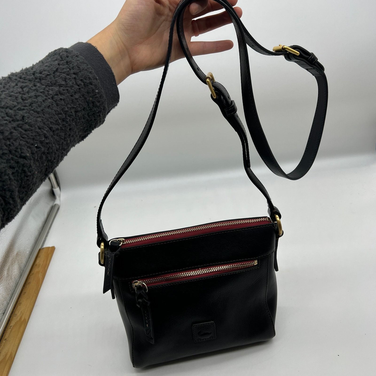 Dooney & Bourke Dooney & Bourke Florentine Leather Allison Crossbod Size ONE SIZE - 15 Thumbnail