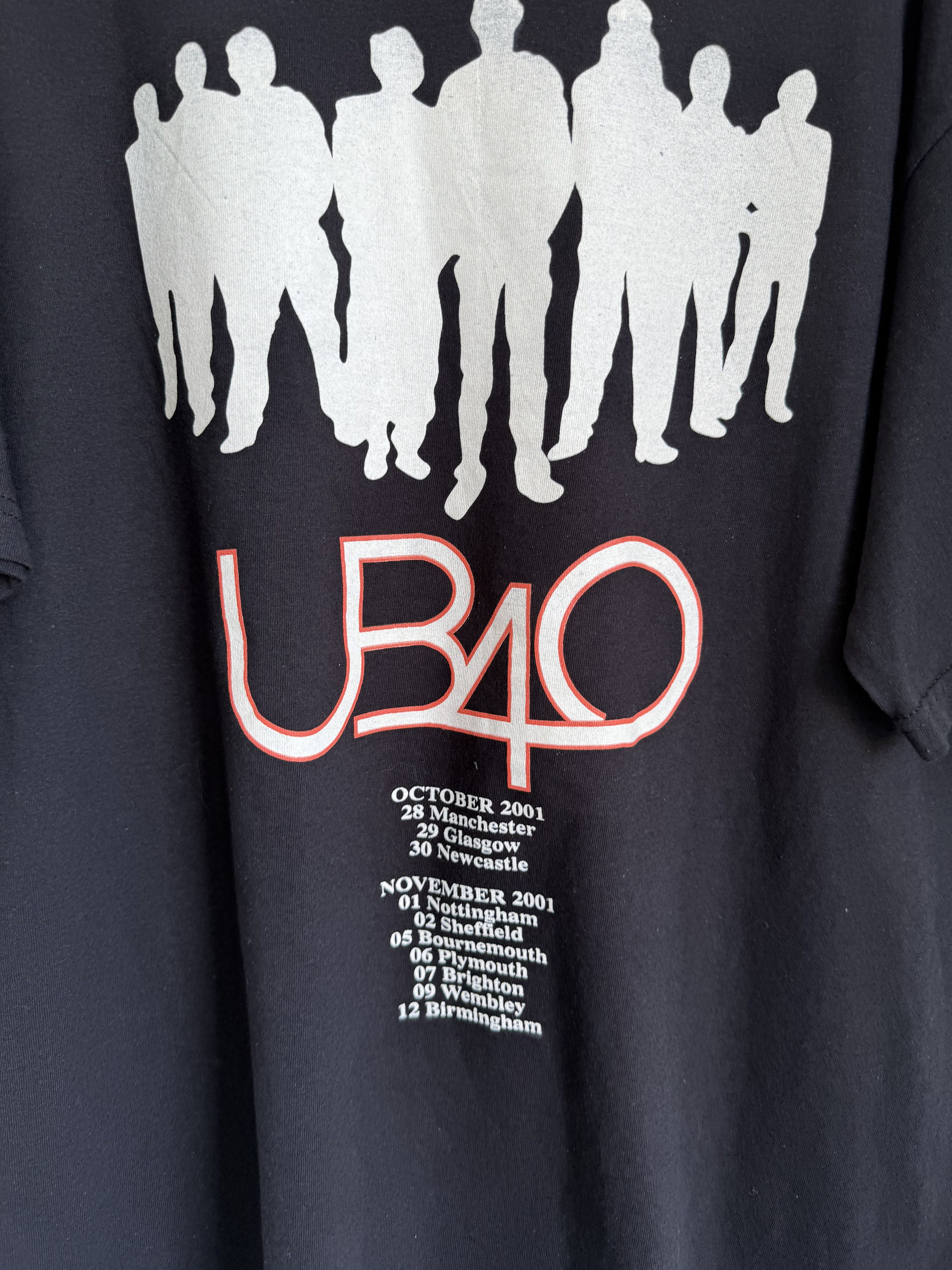 Band Tees × Vintage Vintage 2001 UB40 cover up tour reggae t-shirt Size US XL / EU 56 / 4 - 5 Thumbnail