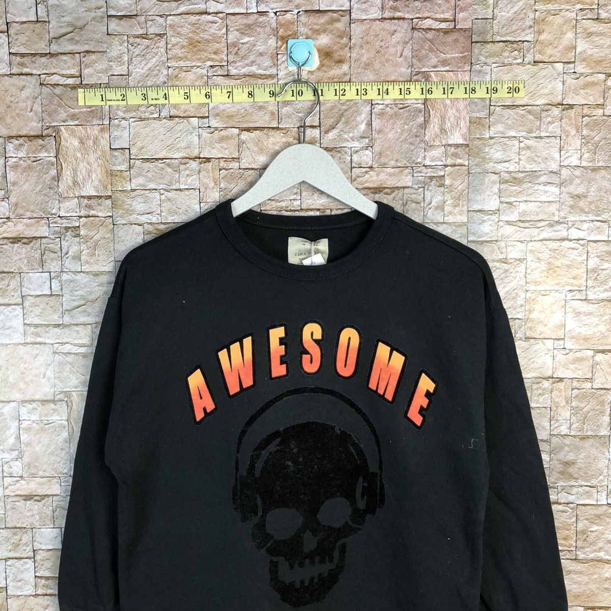 Other Zara Boys Skulls Sweatshirt #A231 Size US S / EU 44-46 / 1 - 2 Thumbnail