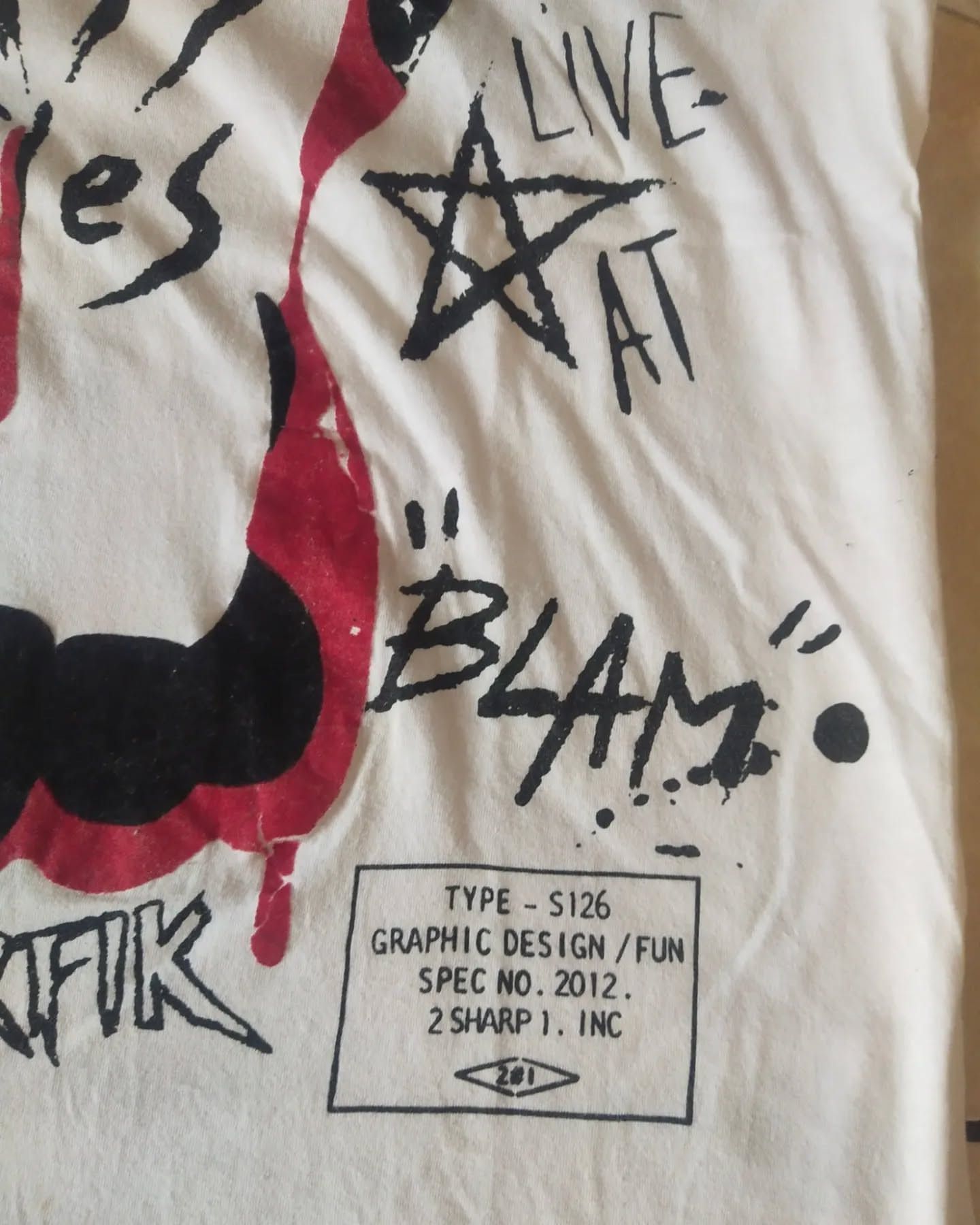 If Six Was Nine × Other × Seditionaries Two Sharp One 2#1 Punk Fang Graphic Tees Size US M / EU 48-50 / 2 - 5 Thumbnail