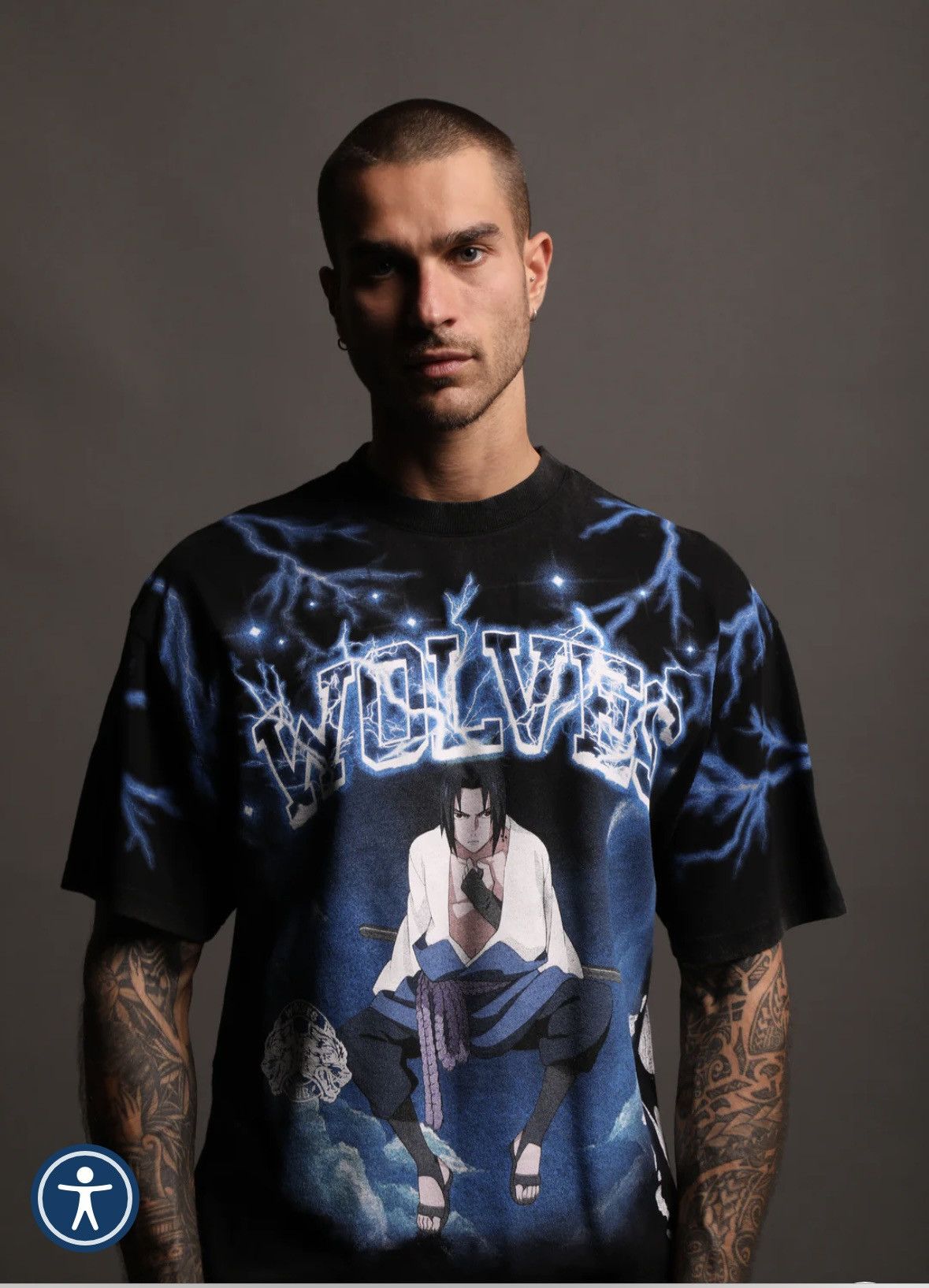 Darc Sport DARC SPORT X NARUTO “SASUKE” (1ST EDITION ) SHIRT Size US L / EU 52-54 / 3 - 3 Thumbnail