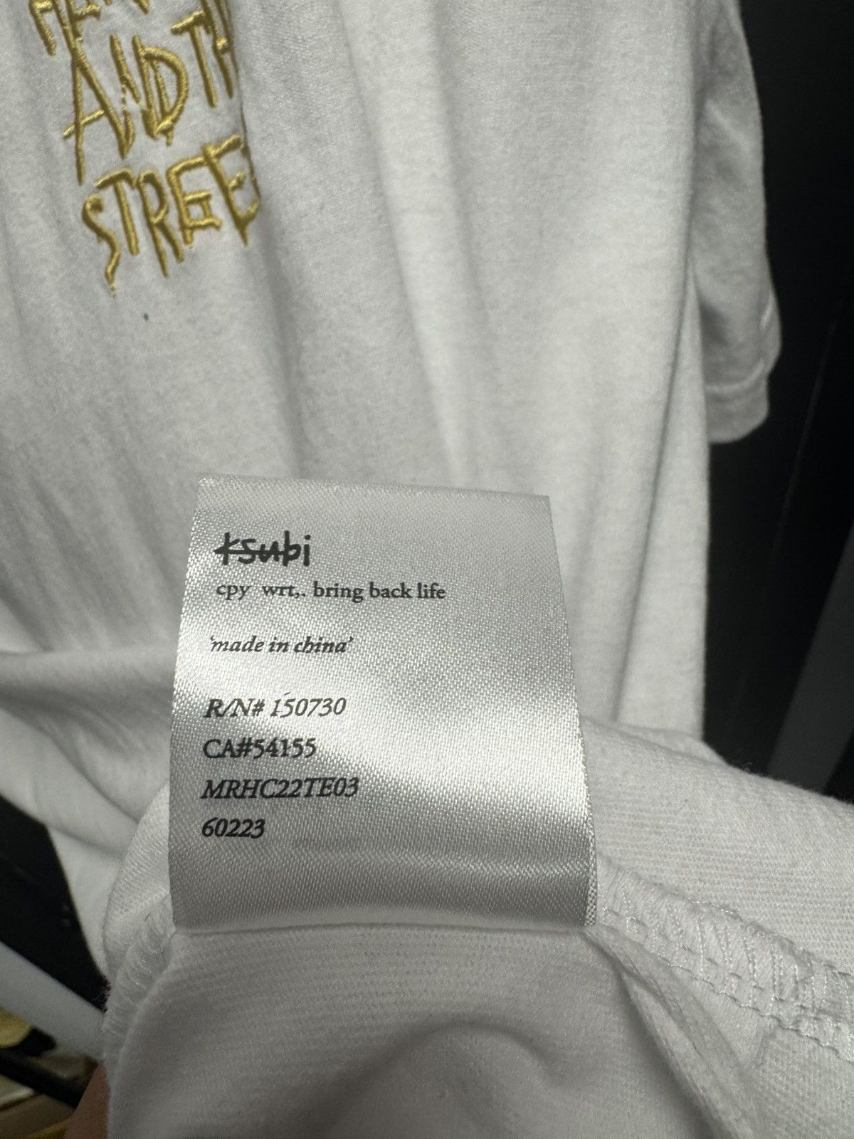 Ksubi Ksubi 23 Biggie Tee True White Size US XXL / EU 58 / 5 - 6 Thumbnail