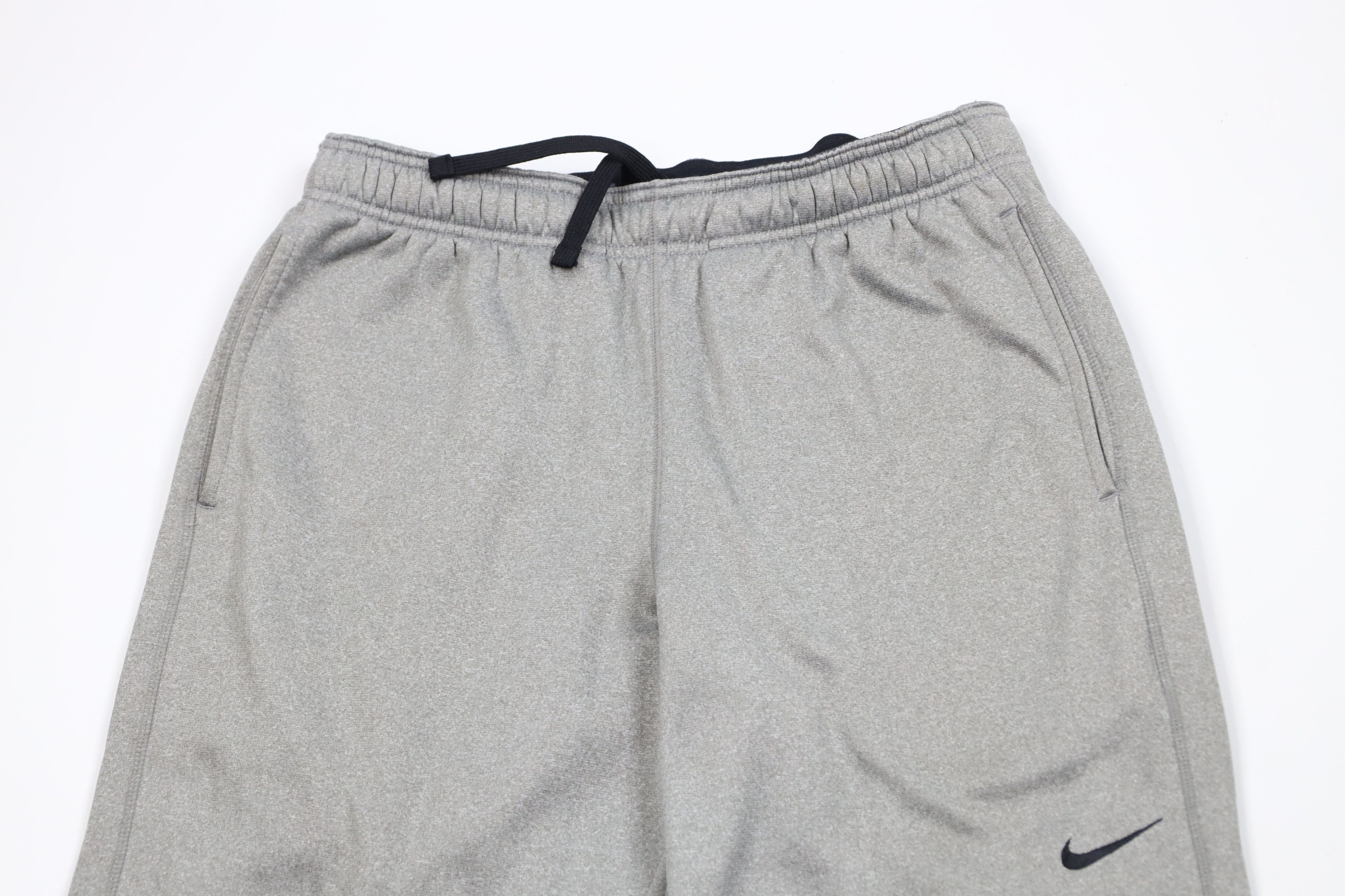 Nike × Vintage Vintage Y2K Nike Therma Fit Mini Swoosh Wide Leg Sweatpants Size US 34 / EU 50 - 2 Thumbnail
