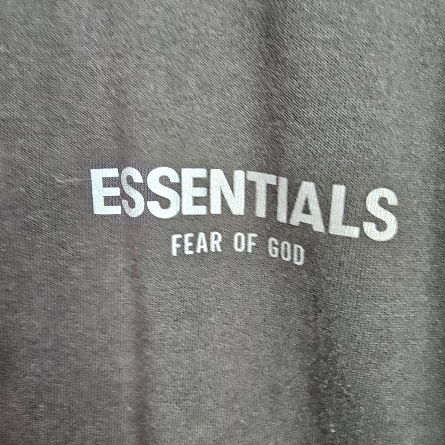 Fear of God Fear of God Men's Polo Sweatshirt Black Size M Cotton Sweatshirt Size US M / EU 48-50 / 2 - 6 Thumbnail