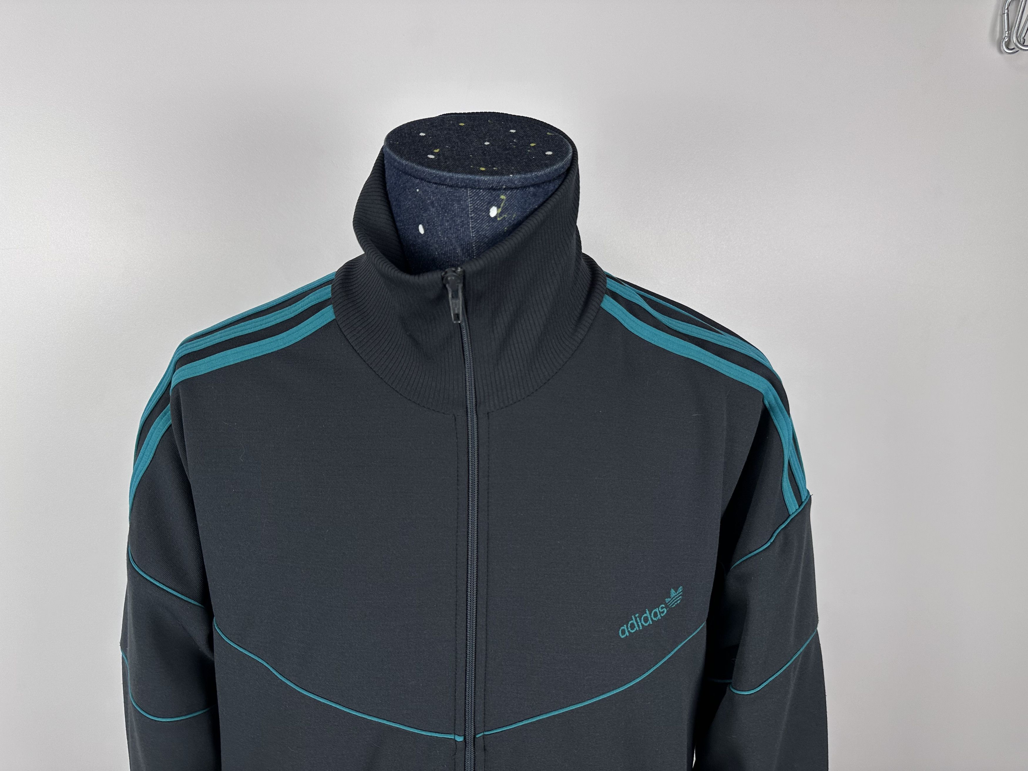 Adidas × Vintage Adidas Originals Vintage 90s Track Tracksuit Top Jacket Size US L / EU 52-54 / 3 - 4 Thumbnail