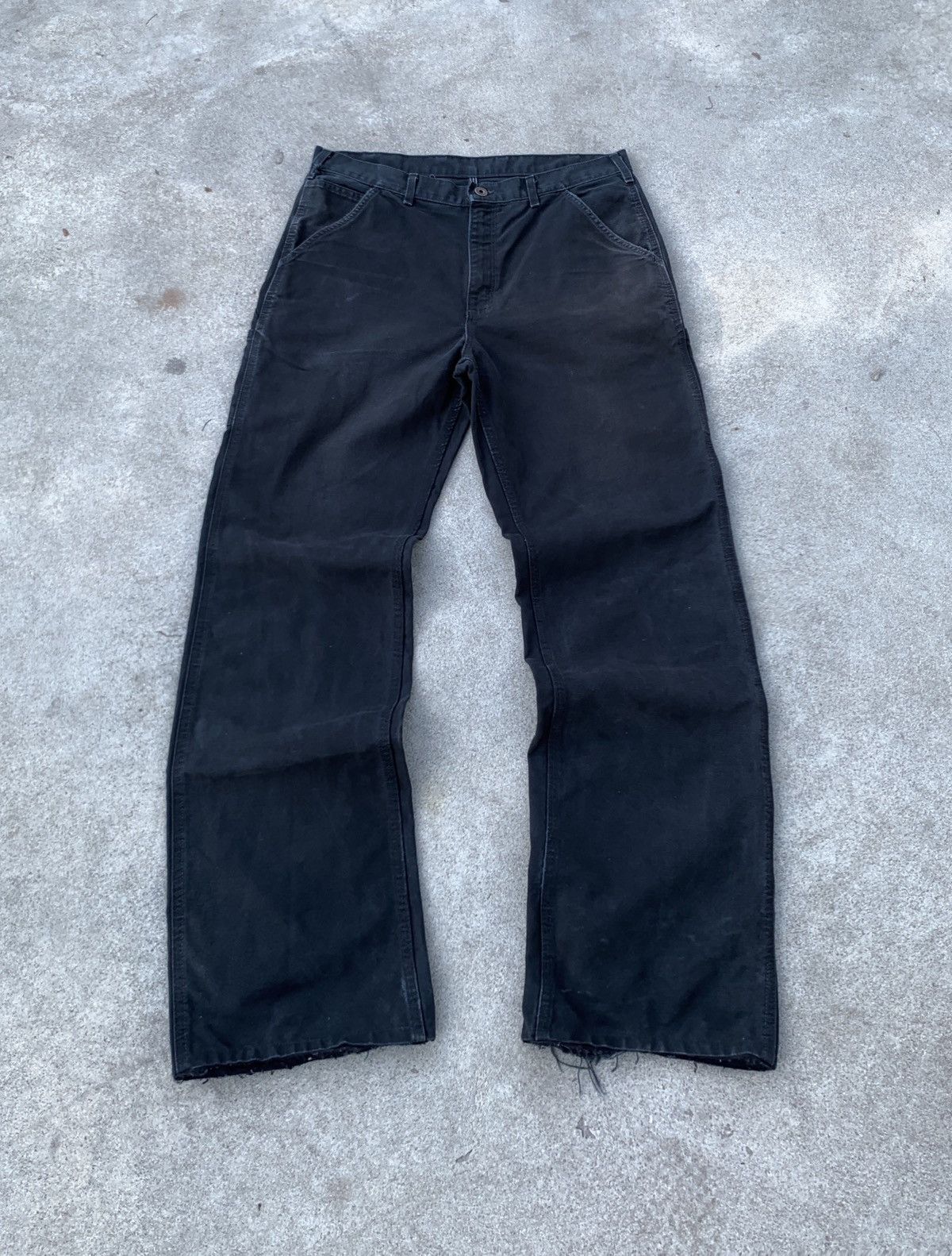 Carhartt × Vintage Vintage Carhartt Dungarees Cargo Pocket Pants Size US 36 / EU 52 - 4 Thumbnail