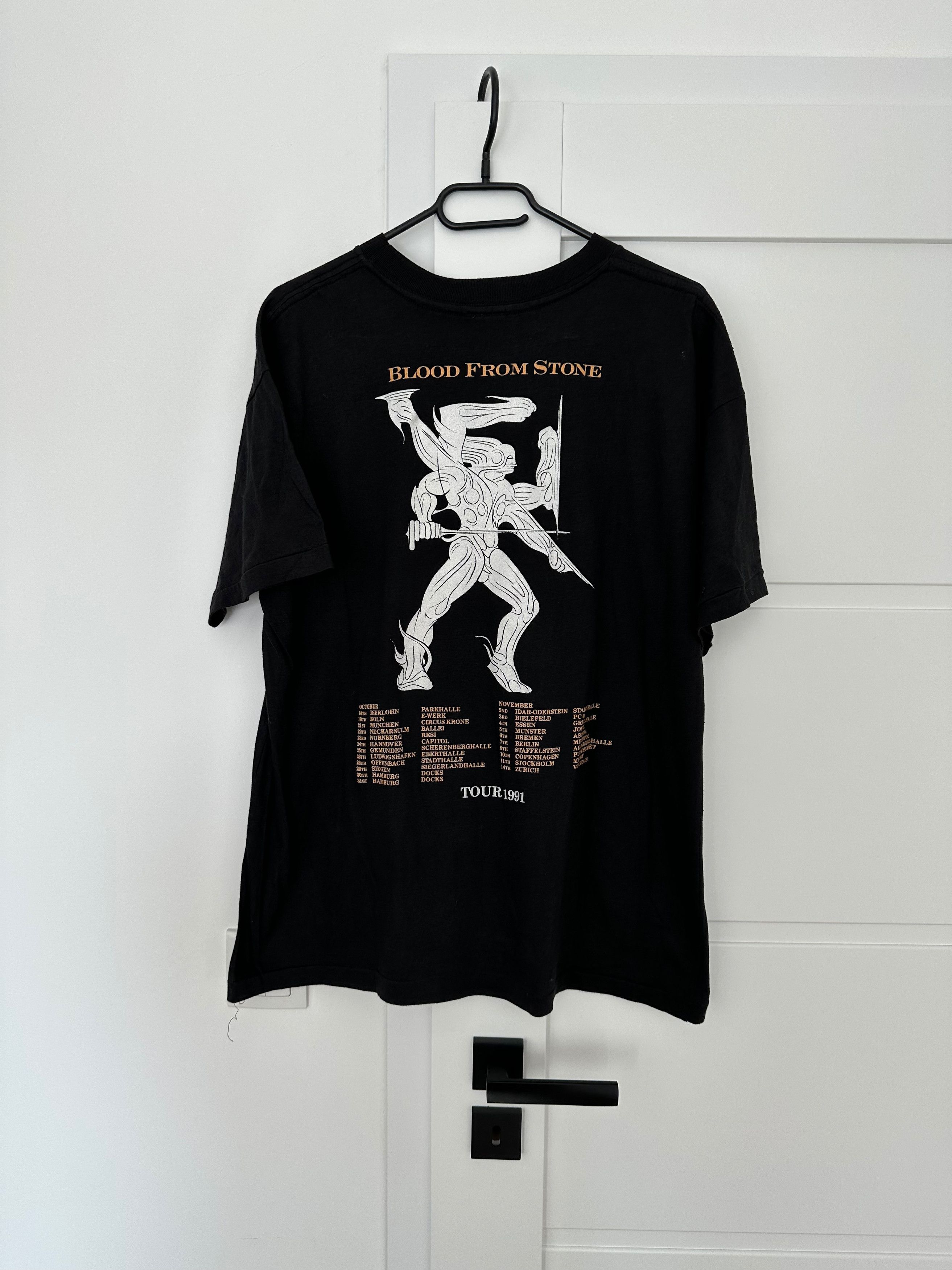 Band Tees 1991 Dare Blood From Stone tour t shirt SIGNED single stitch Size US L / EU 52-54 / 3 - 8 Thumbnail