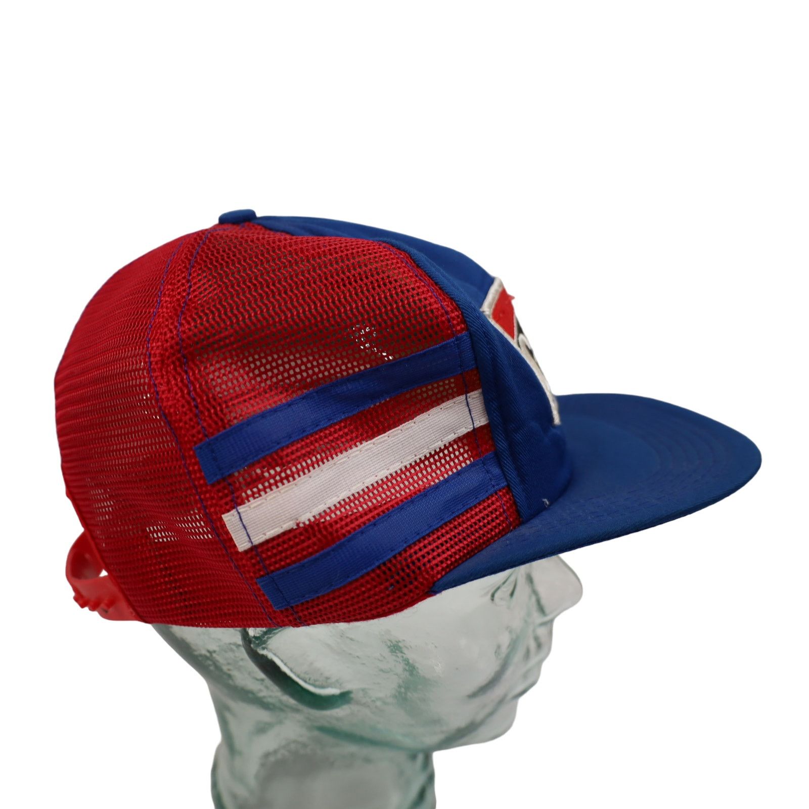 Vintage Vintage Gabriel Suspension Tri 3 Bar Mesh Trucker Hat Size ONE SIZE - 3 Thumbnail
