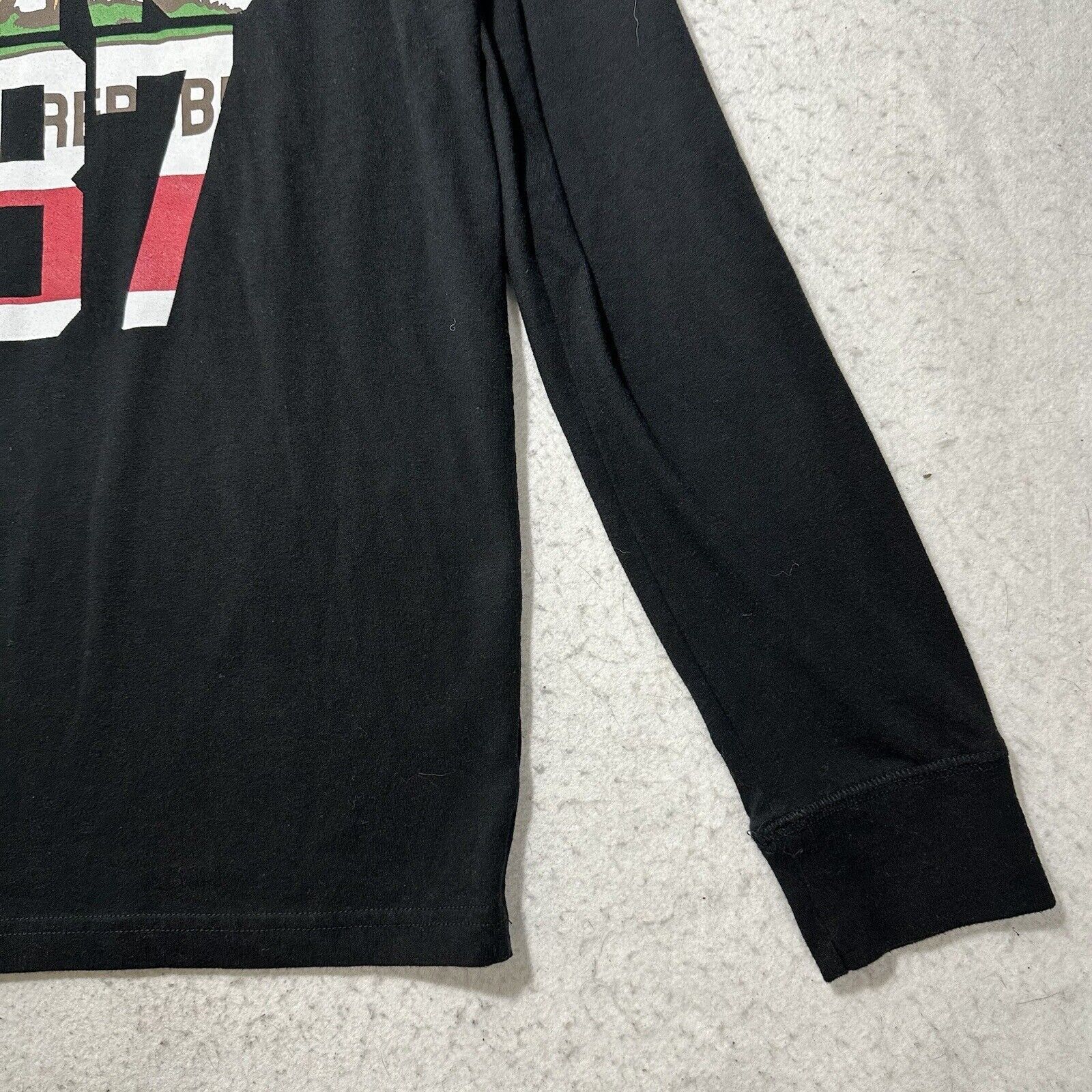 Aeropostale Aeropostale Medium Black Graphic T Shirt California Flag Size US M / EU 48-50 / 2 - 6 Thumbnail