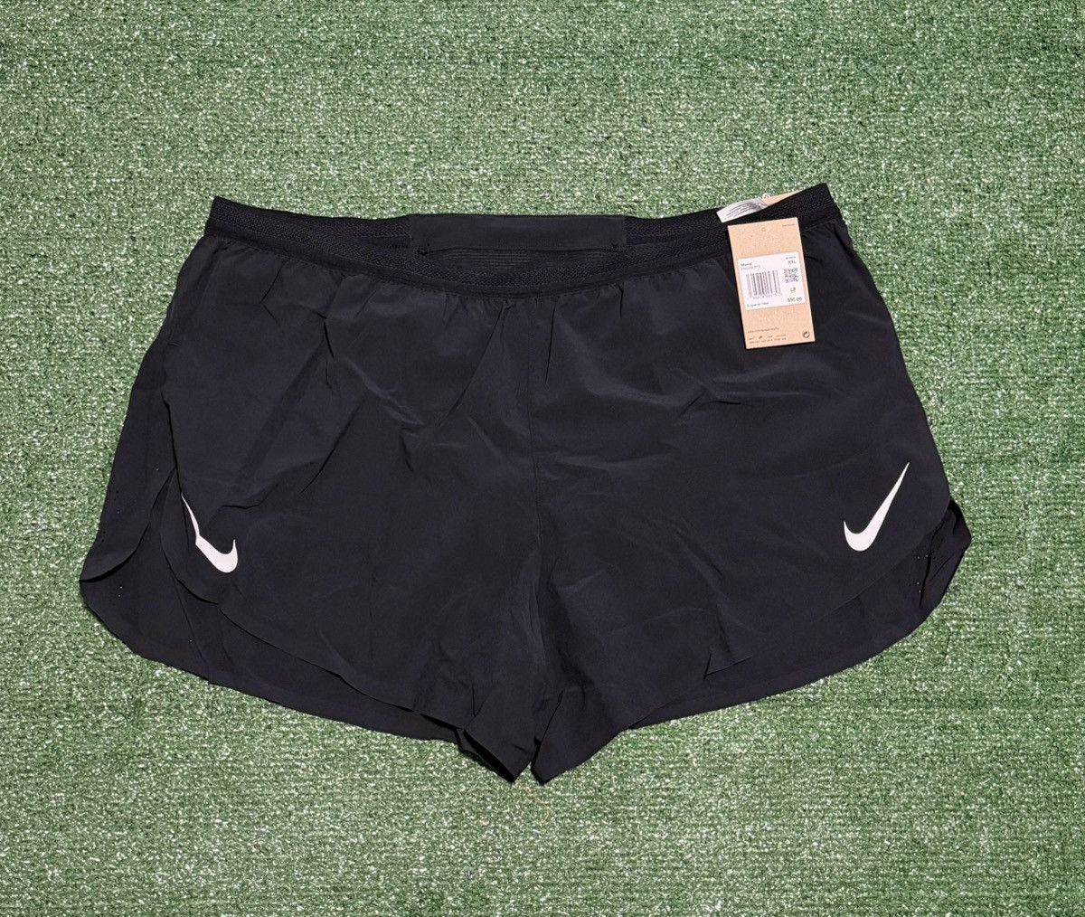 Nike AeroSwift Dri-Fit ADV 4" Running Shorts Black