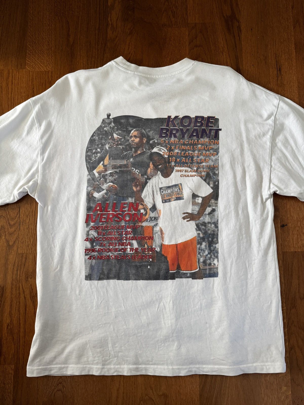 Sergio Calabasas Sergio Calabasas NBA 2001 Finals Kobe Bryant Shirt Medium Size US M / EU 48-50 / 2 - 4 Thumbnail