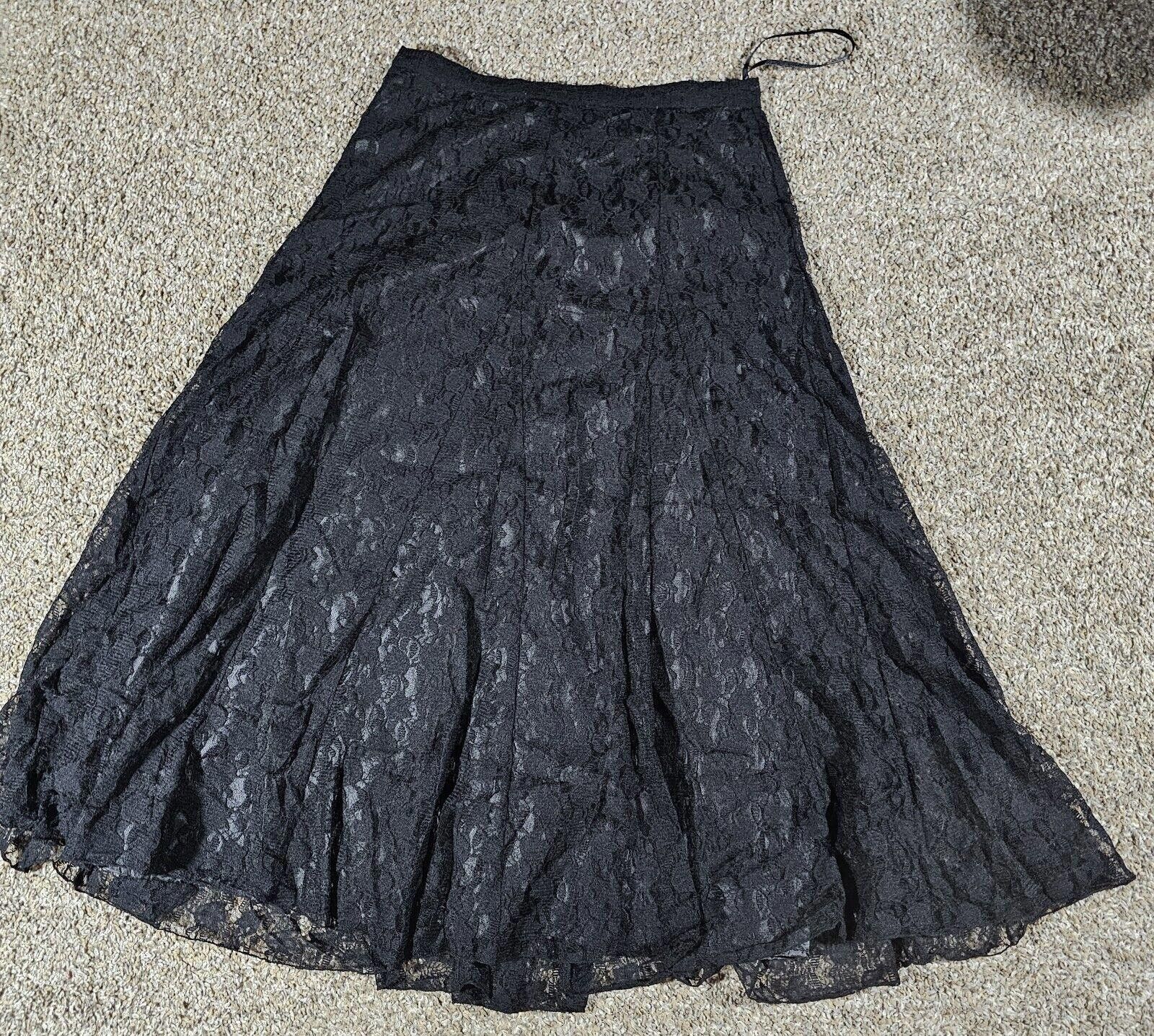 Designer mile gabrielle Skirt Black Medium Size 32" / US 10 / IT 46 - 5 Thumbnail