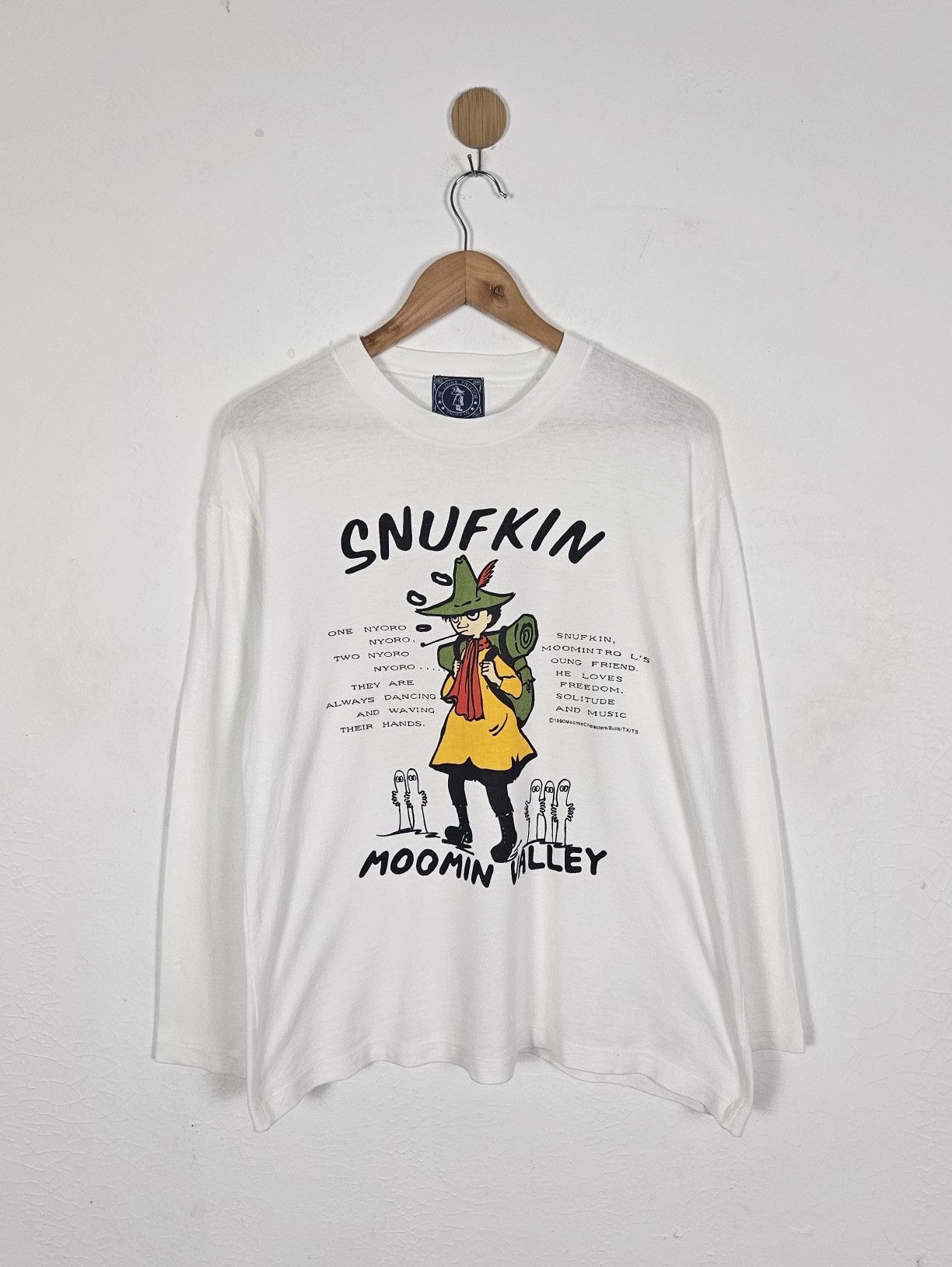 Cartoon Network Vintage Snufkin Moomin Characters Tee 90s shirt Size US L / EU 52-54 / 3 - 1 Thumbnail