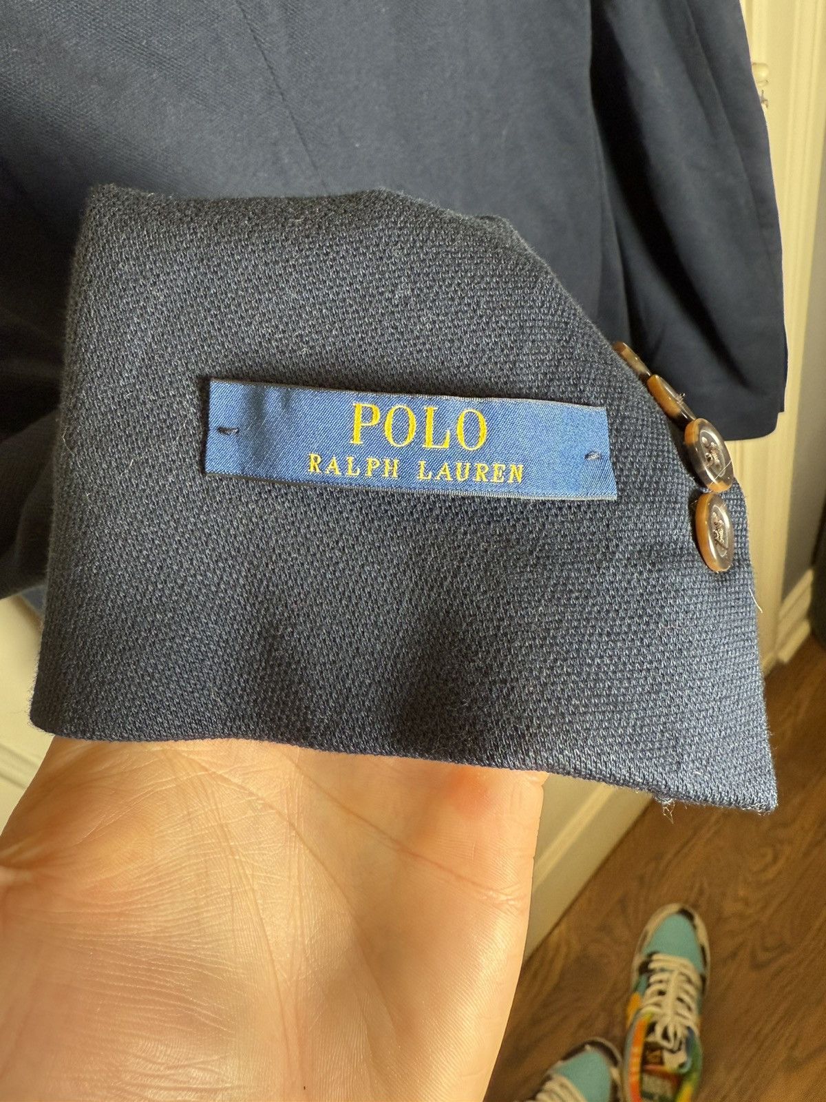 Polo Ralph Lauren Polo Ralph Lauren Navy Single Breasted Blazer Size 38R - 3 Thumbnail