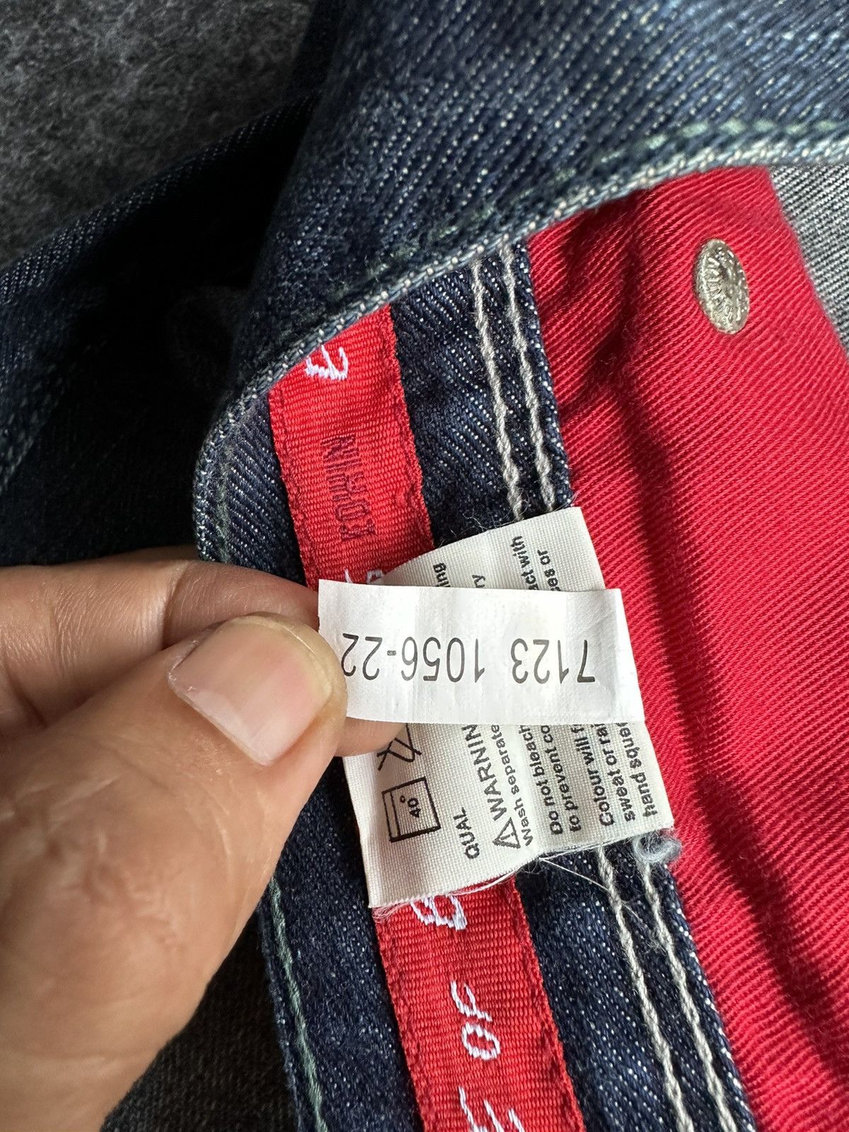 Edwin Edwin S503 Edge Flare Design Denim 32x32 D384 Size US 32 / EU 48 - 17 Thumbnail