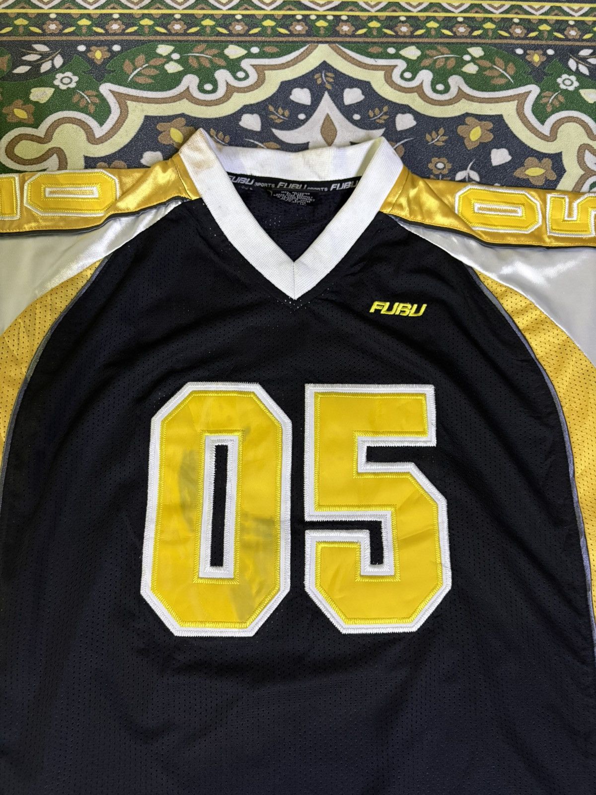 Fubu Vintage Y2k FUBU Mesh Jersey Size US XL / EU 56 / 4 - 4 Thumbnail
