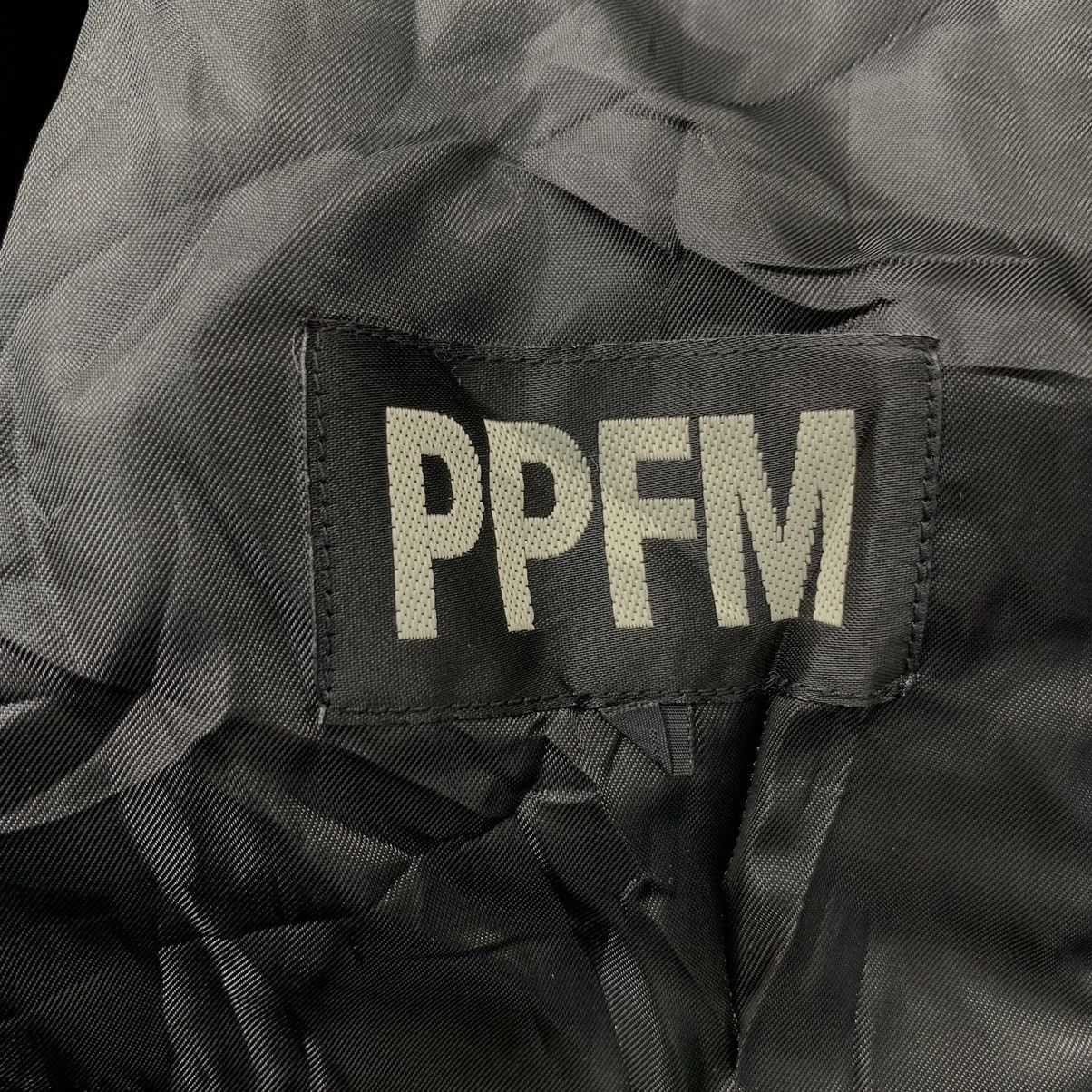 Japanese Brand PPFM Japanese Punk Brand Parade Design Black Coat Jacket Size US M / EU 48-50 / 2 - 6 Thumbnail