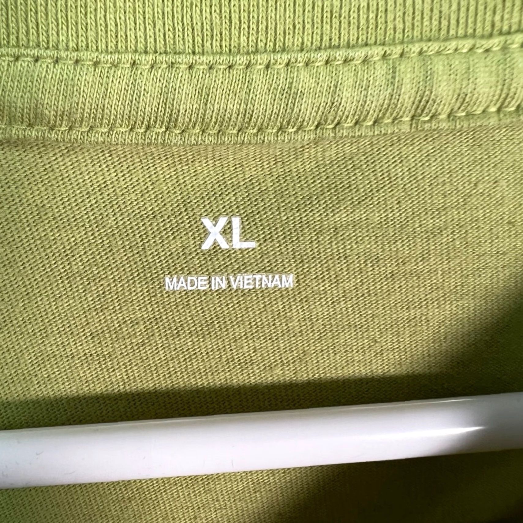 Muji VINTAGE Muji Womens XL Lime Green Long Sleeve T-Shirt 100% Cotton Casual Green Womens XL T-Shirt 90s? Size XL / US 12-14 / IT 48-50 - 3 Thumbnail