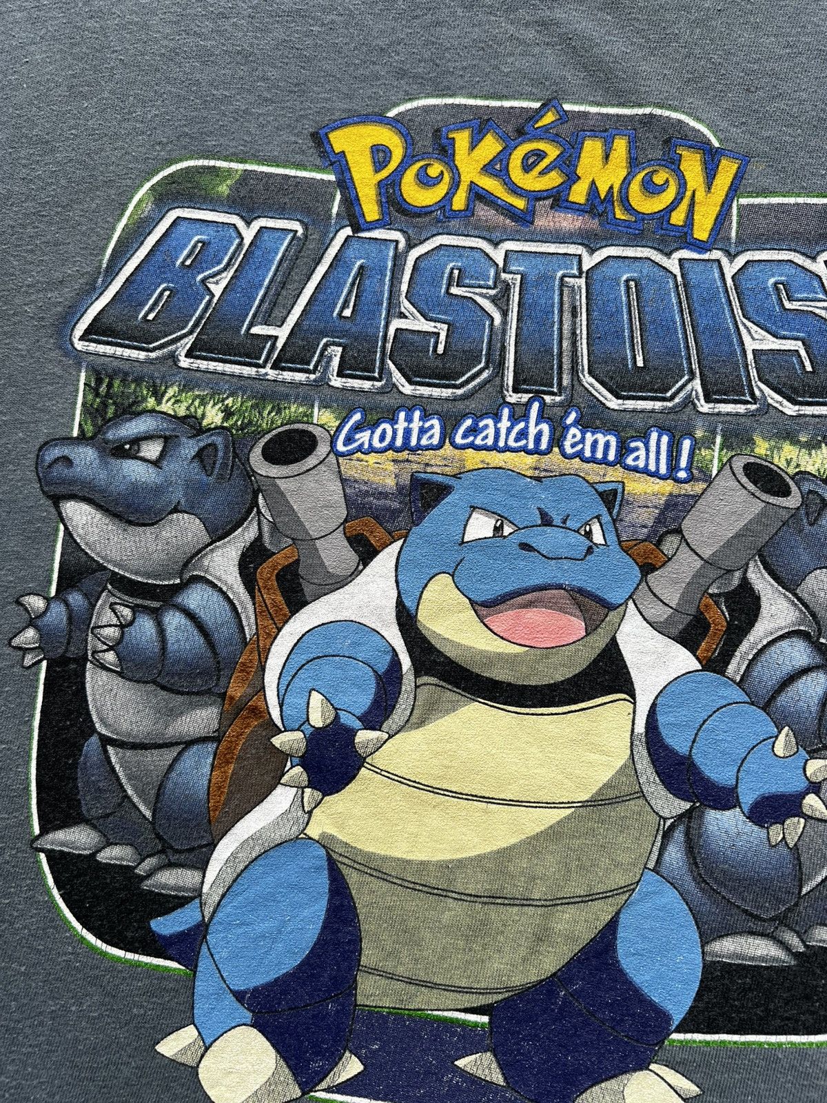 Vintage 1999 Pokemon Blastoise Anime Tee Shirt Squirtle Charizard Size US XS / EU 42 / 0 - 5 Thumbnail