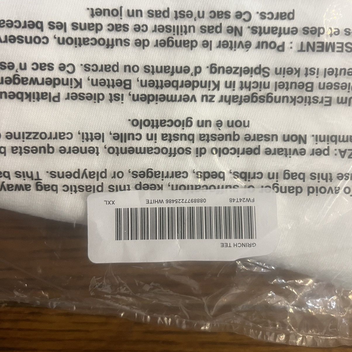 Supreme Supreme Grinch Tee White Size: XXL Size US XXL / EU 58 / 5 - 4 Thumbnail