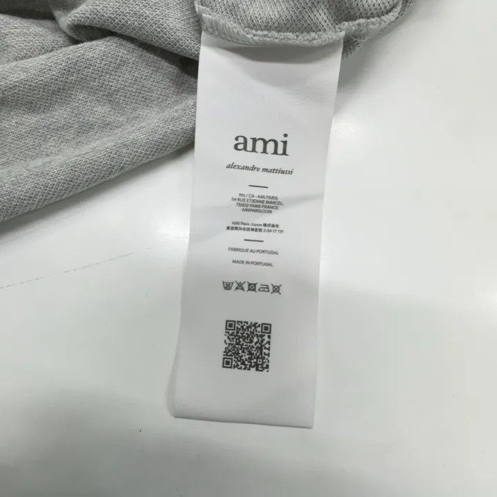AMI AMIPARIS Comfortable Cotton Heart Polo Shirt -2507 Size US S / EU 44-46 / 1 - 4 Thumbnail