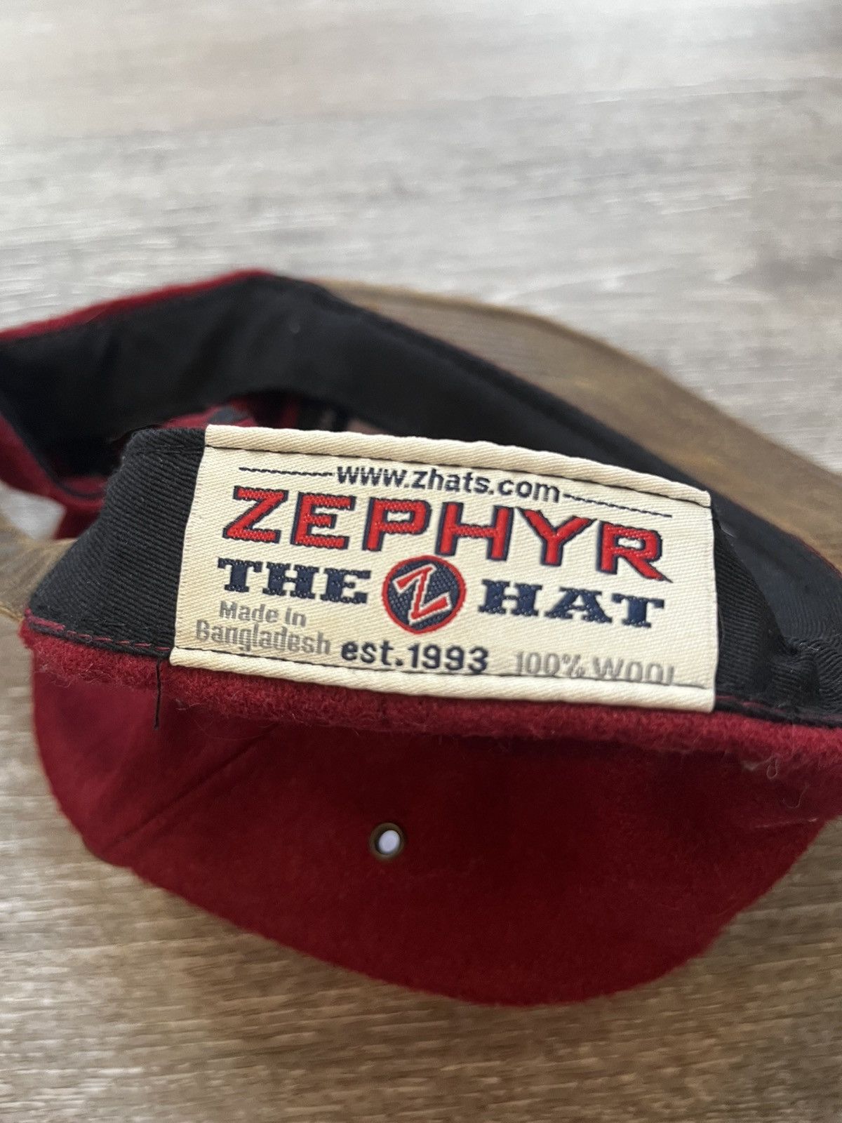 NCAA FSU Seminoles Leather Strap Hat Size ONE SIZE - 4 Thumbnail