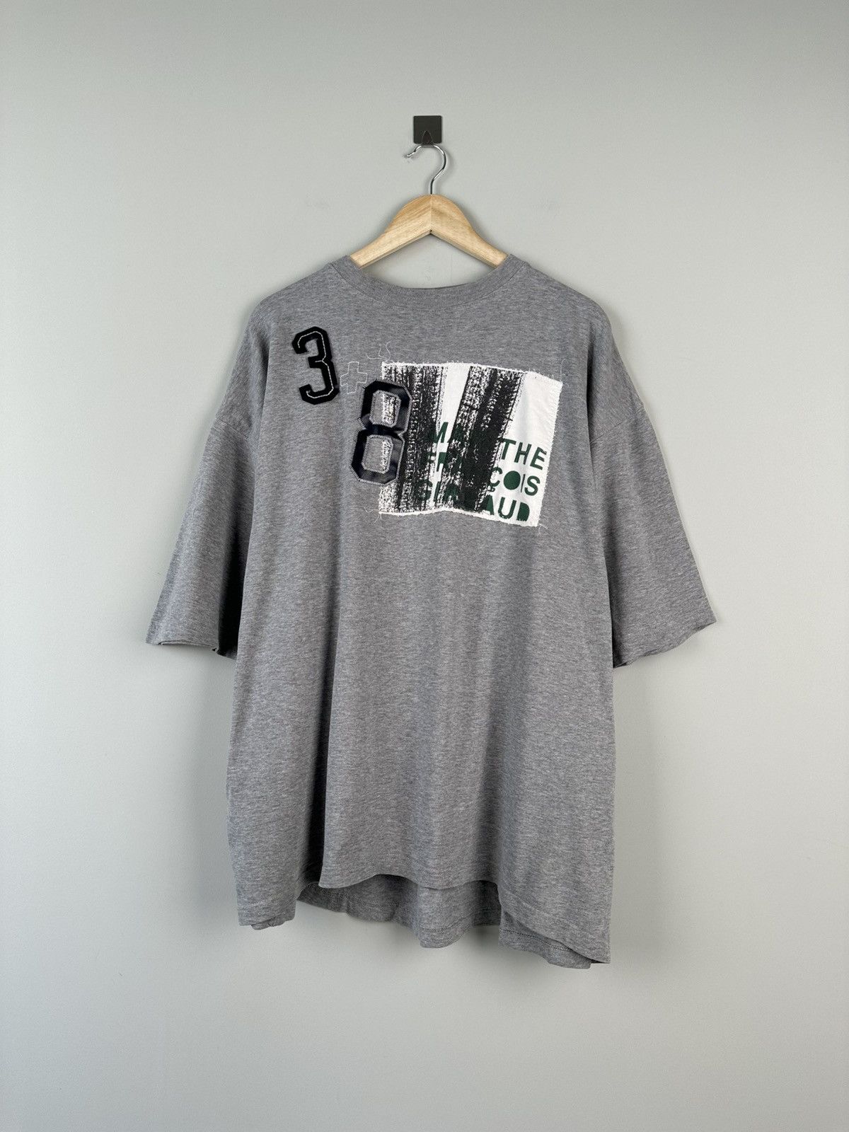 Marithe + Francois Girbaud Vintage Y2k Marithe Francois Girbaud Patchwork Logo Tee Size US XXL / EU 58 / 5 - 2 Thumbnail