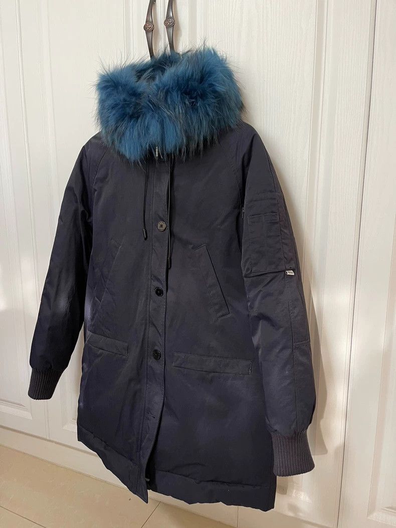 Kenzo KENZO Women's Long Quilted Jacket Size M / US 6-8 / IT 42-44 - 2 Thumbnail