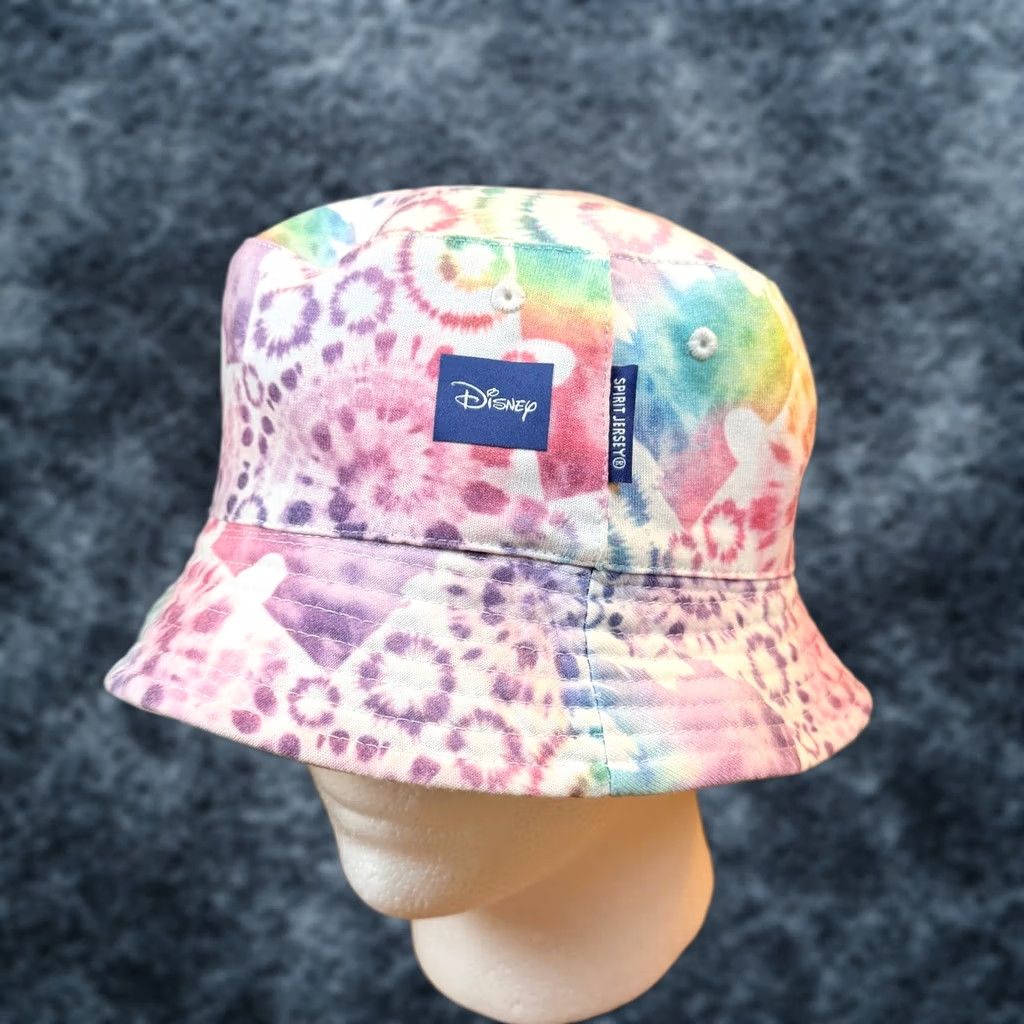 Disney Disney Spirit Jersey Bucket Hat Womens One Size Multicolor Tie Dye Reversible Size ONE SIZE - 1 Thumbnail