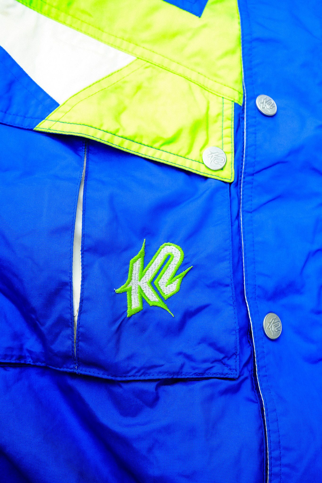 K2 Vintage K2 Merlin 90s Ski Suit Size US L / EU 52-54 / 3 - 3 Thumbnail