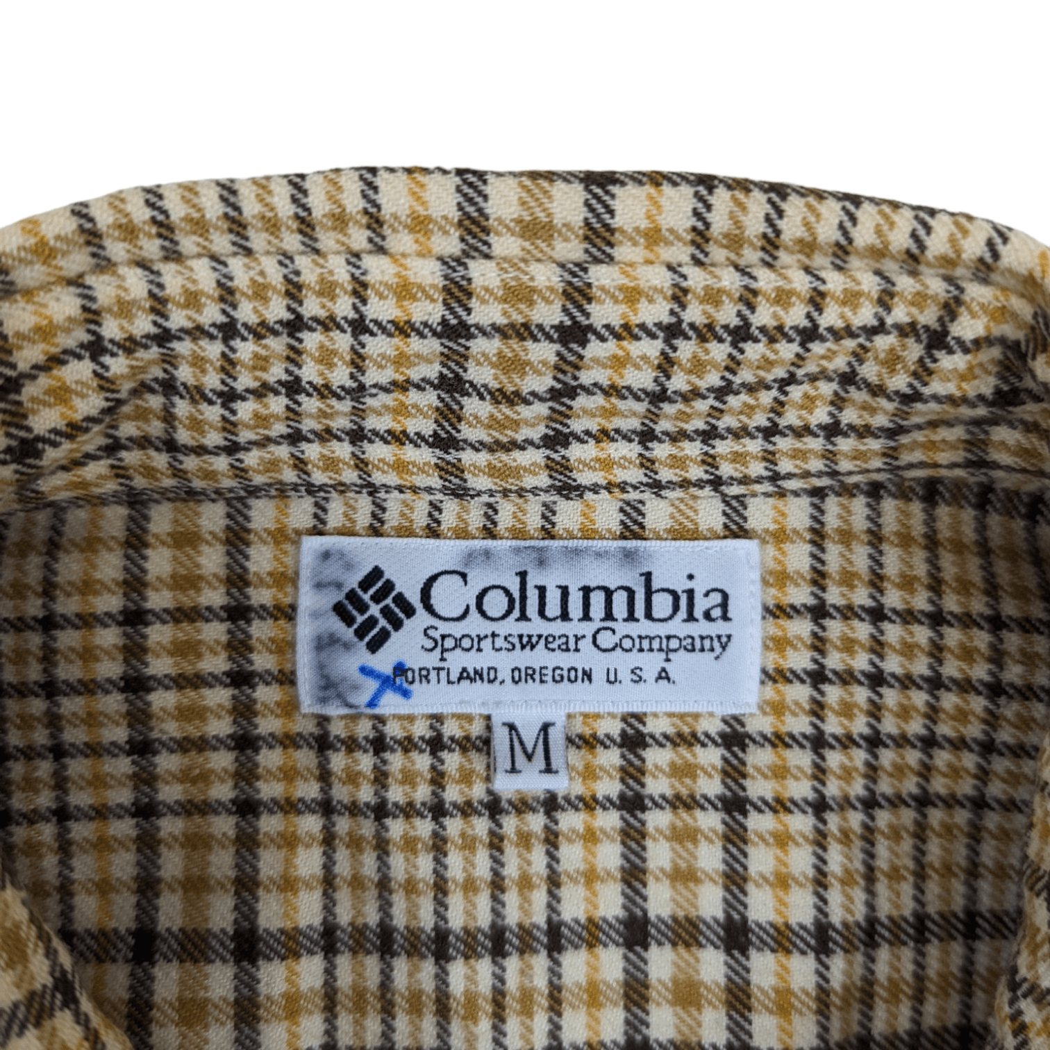 Columbia COLUMBIA Check Button Up Shirt Flannel Outdoor Hiking Size US M / EU 48-50 / 2 - 9 Thumbnail