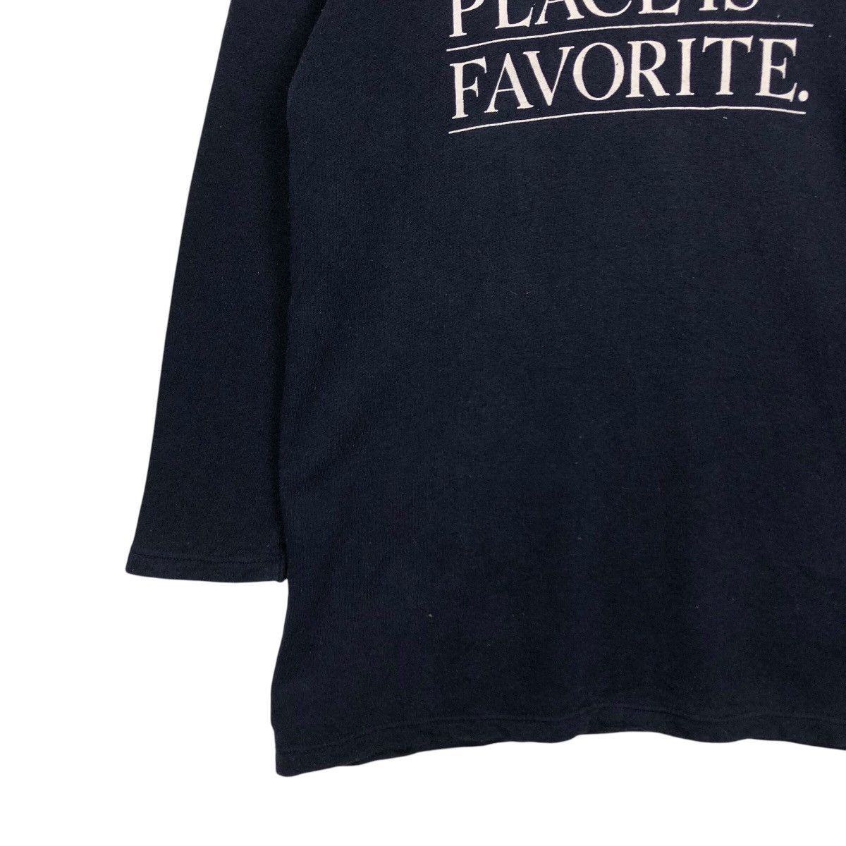 Japanese Brand 📌A Quite Place Is Favorite Hoodie Big Logo Design Size US M / EU 48-50 / 2 - 5 Thumbnail