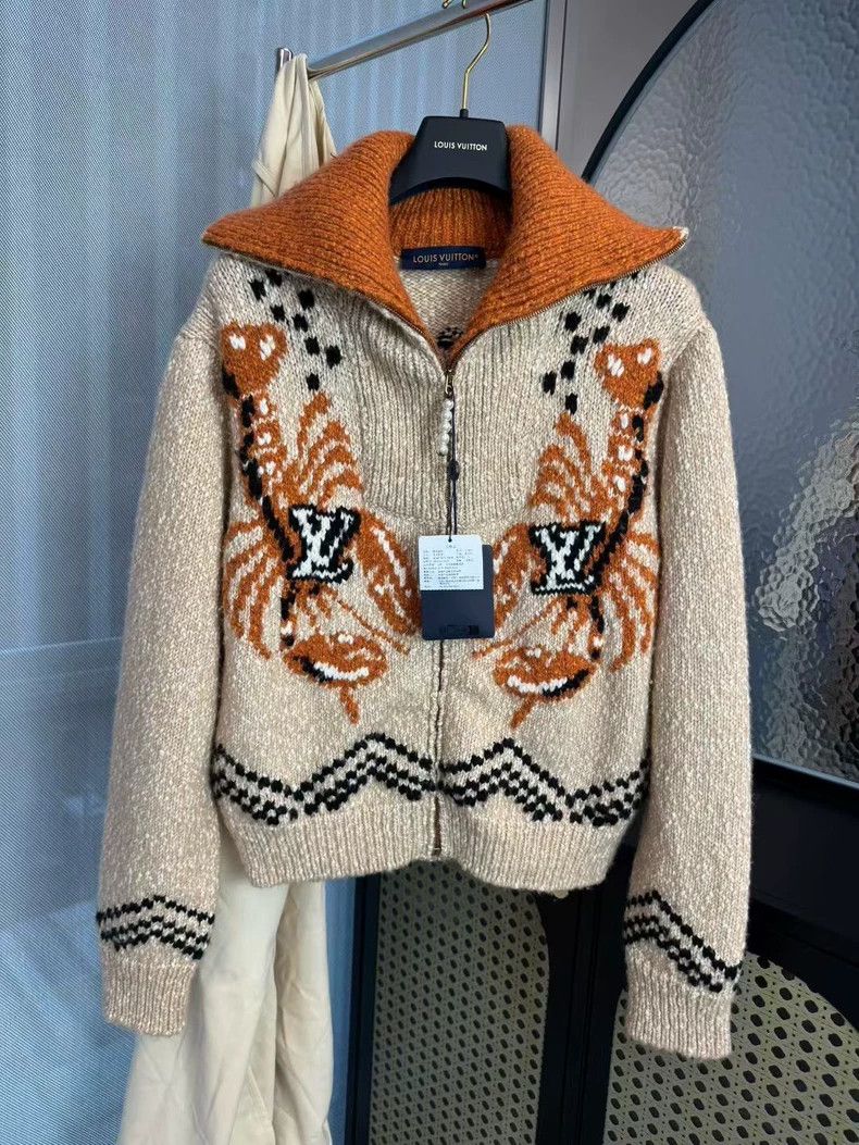 Louis Vuitton Louis Vuitton FW25 Knit Zip Jacket Size US XS / EU 42 / 0 - 1 Thumbnail