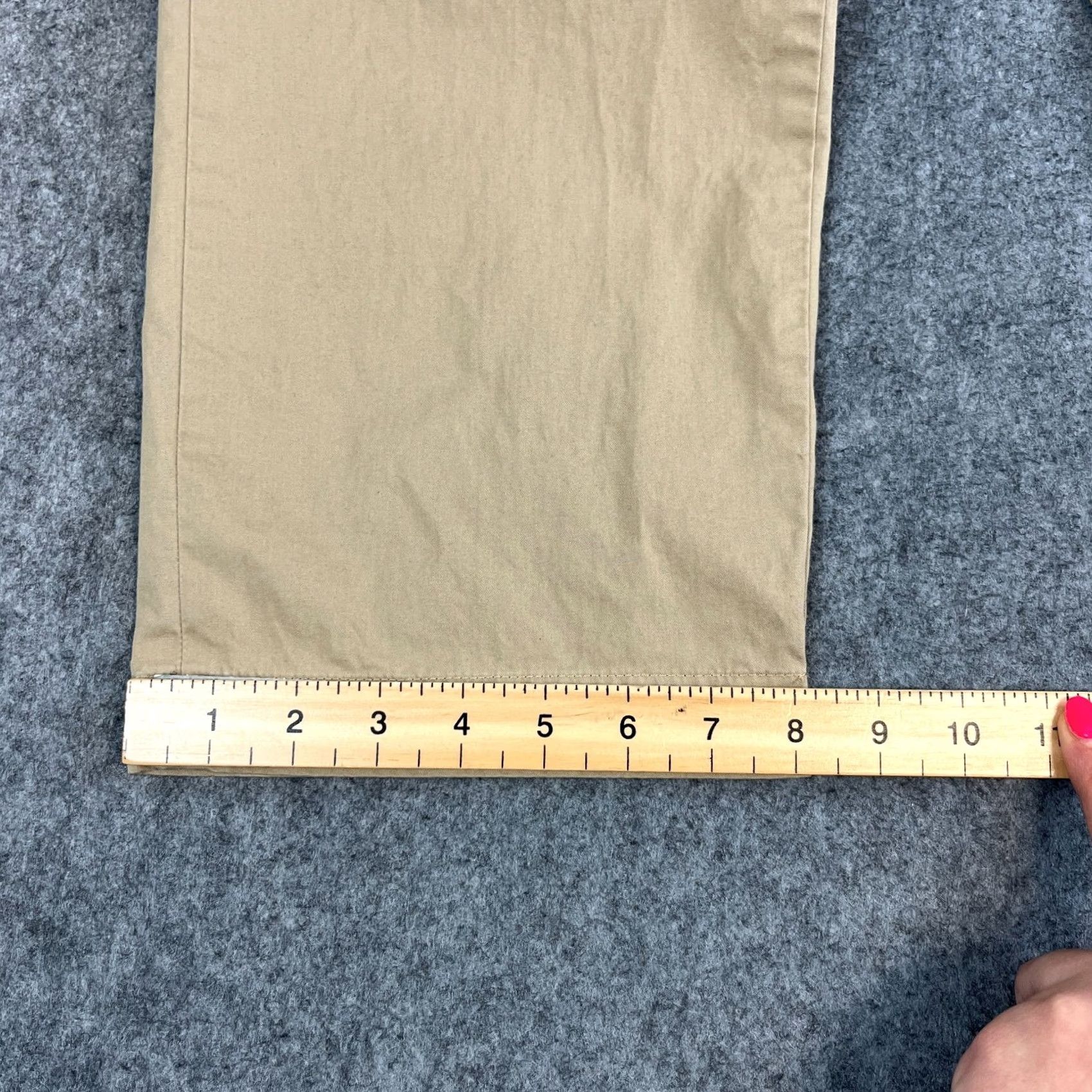 Hugo Boss Hugo Boss Chino Trousers Pants Straight 32 Beige Vintage 100% Cotton Men Regular 32 in Inside Leg 32 in Front Flat Front Jeans Style Hat? Size US 32 / EU 48 - 3 Thumbnail