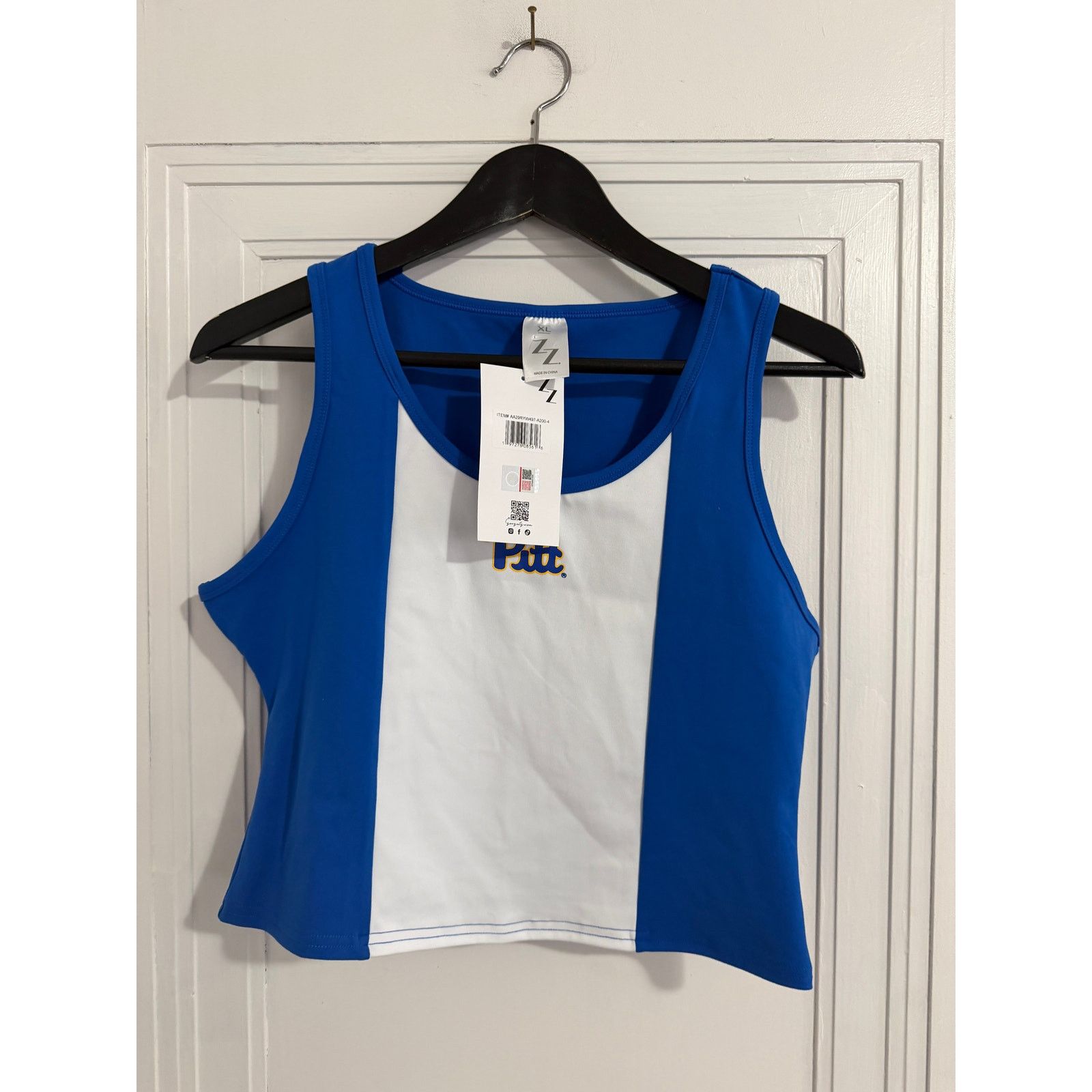 NCAA NWT Pittsburgh Panthers Cropped Tank Size XL Size XL / US 12-14 / IT 48-50 - 3 Thumbnail