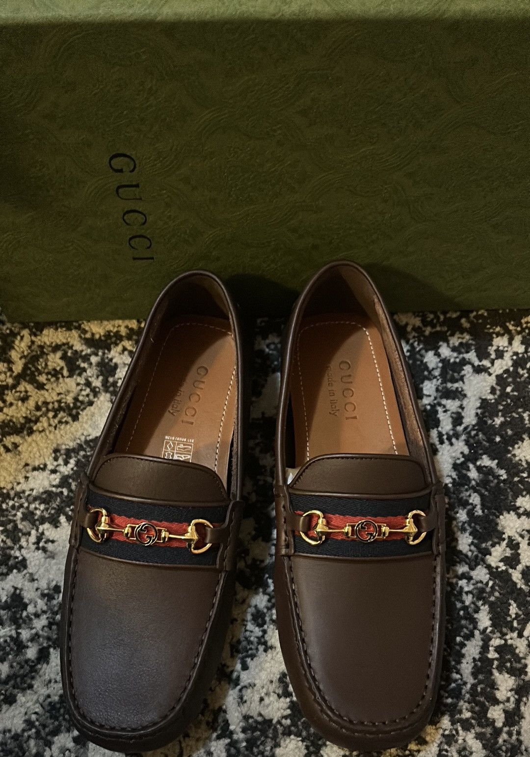 Gucci Gucci Horsebit Detail Leather Loafer Moccasin Leather Size US 6.5 / EU 39-40 - 4 Thumbnail